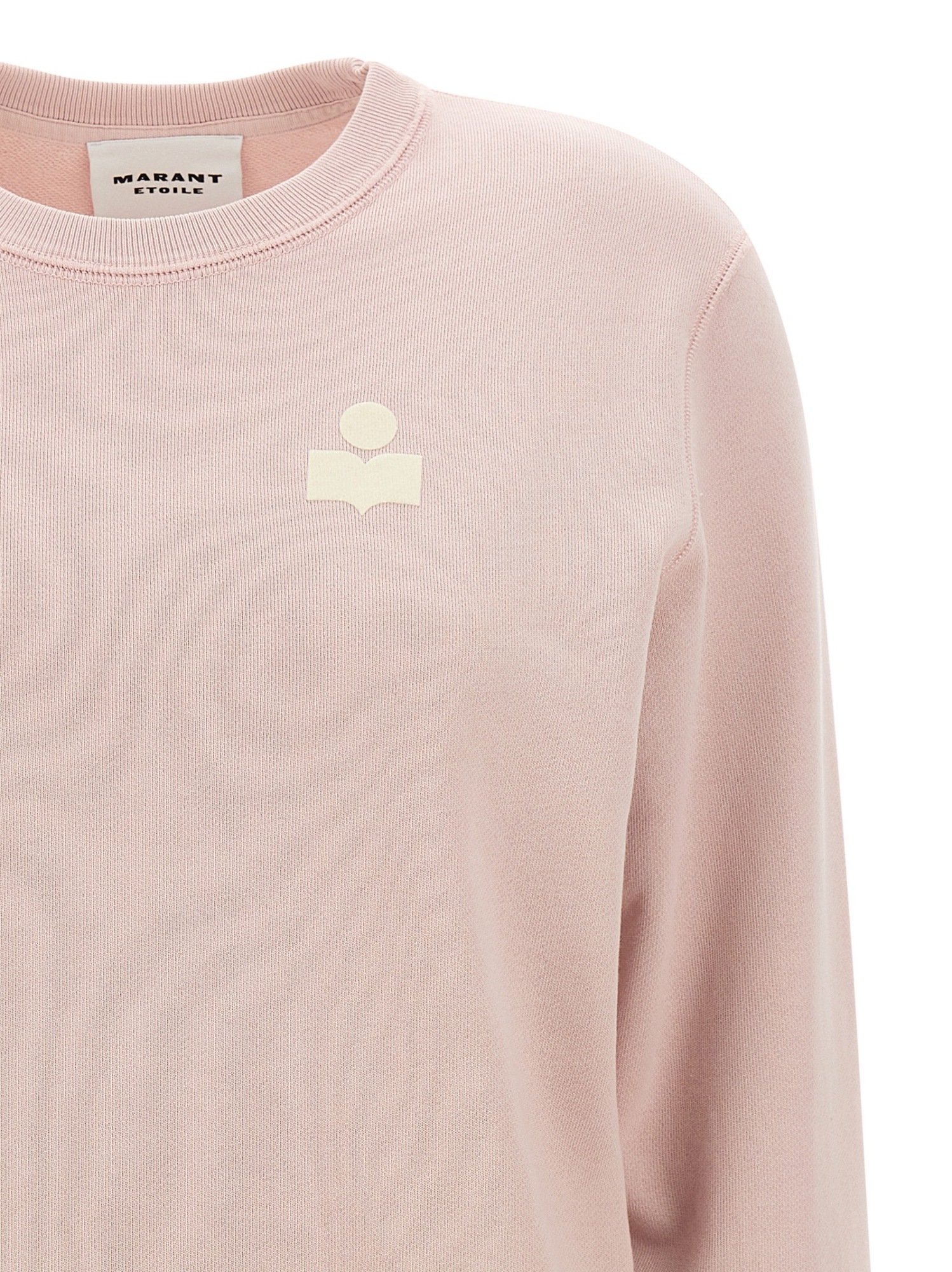 Isabel Marant Étoile Marant Etoile Women Margo Logo Cotton Sweatshirt In Neutral