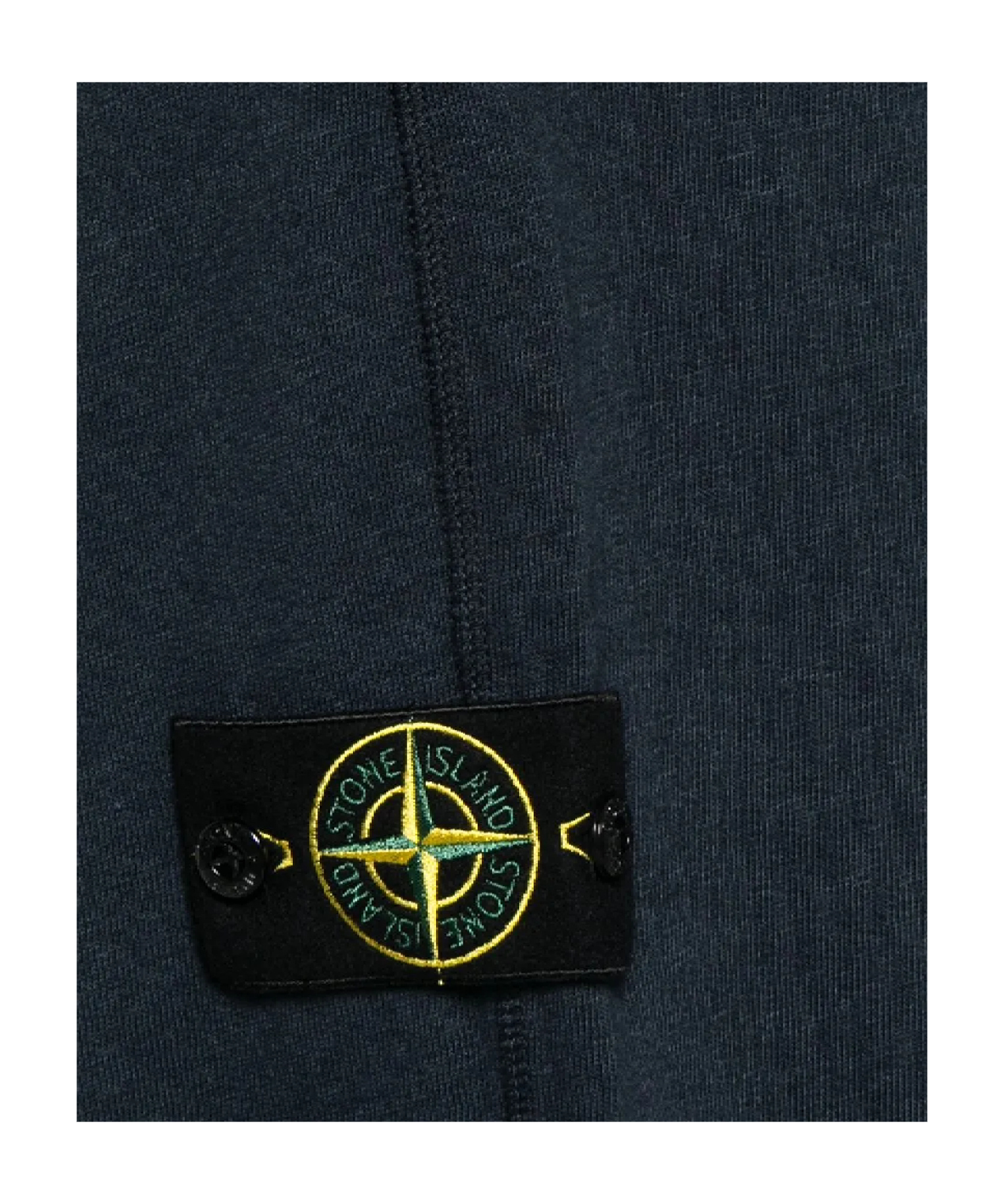 Stone Island Compass Patch Drawstring Jogger Pants In Blue