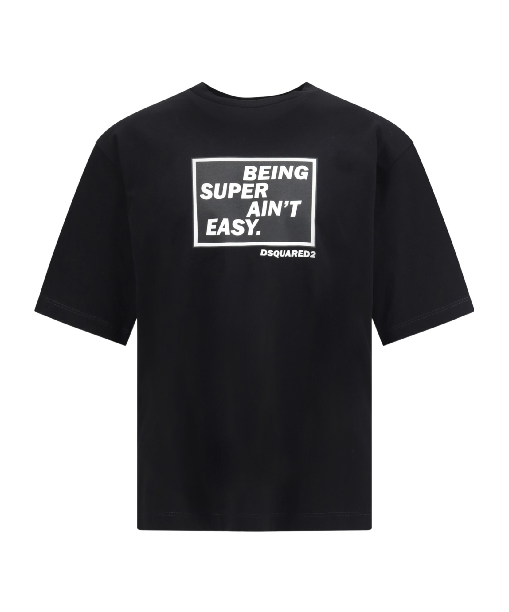 Dsquared2 Short-sleeved T-shirt In Black