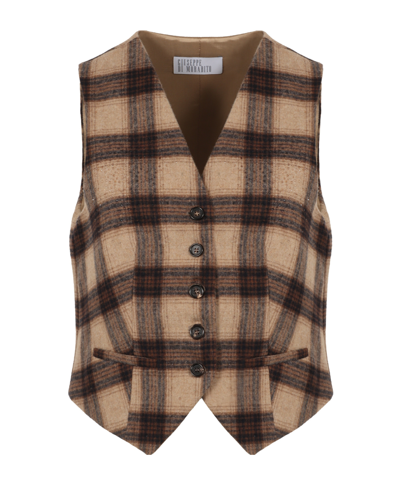 Giuseppe Di Morabito V-neck Vest In Pattern