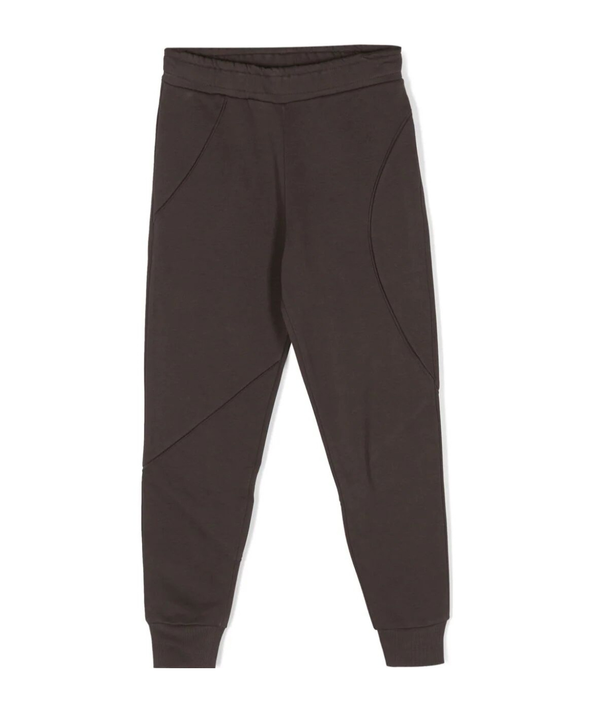 Emporio Armani Logo-embossed Panelled Track Pants In Black