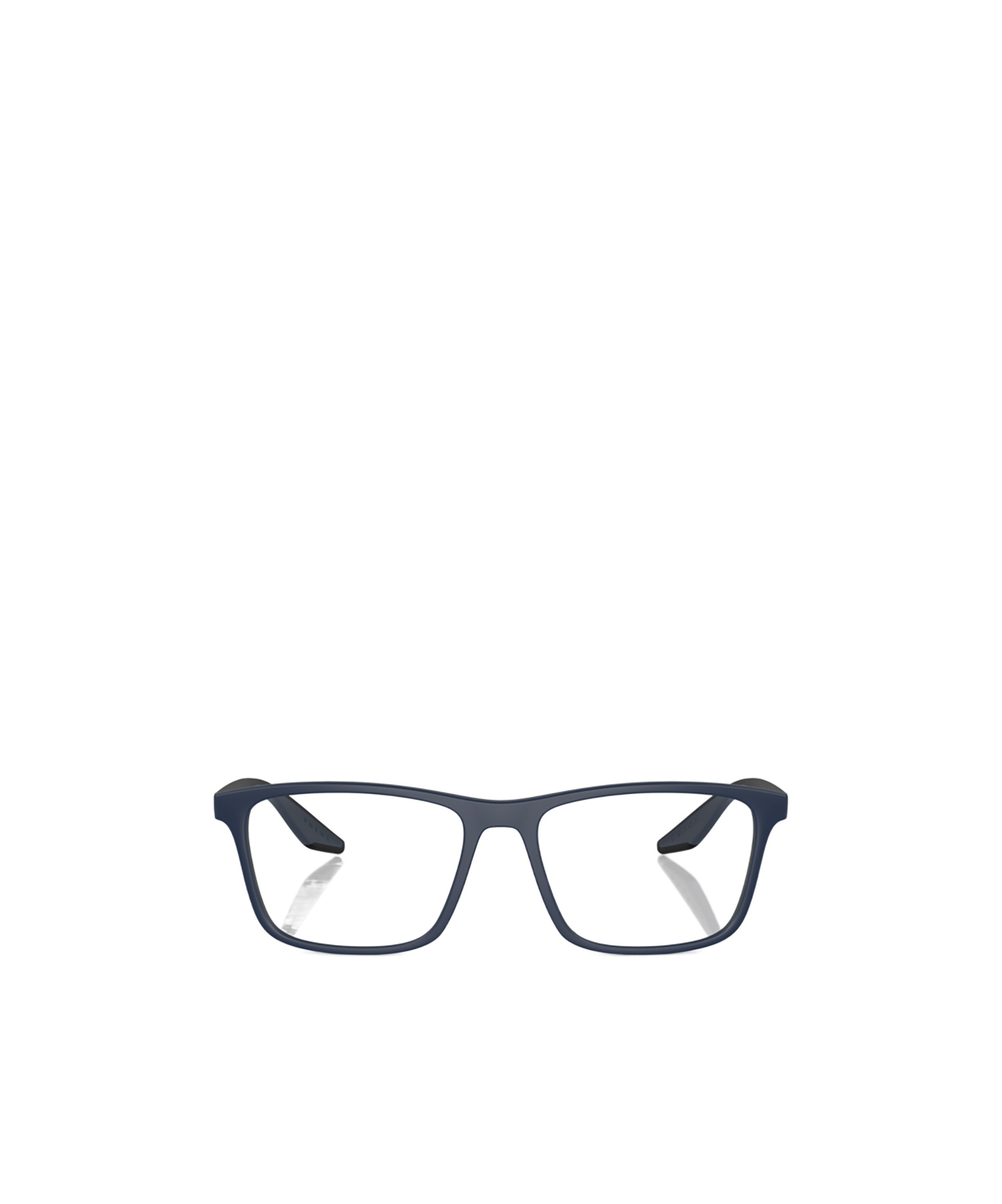 Prada Linea Rossa Ps 01qv Tfy1o1 Gomma Blu Glasses In Gray