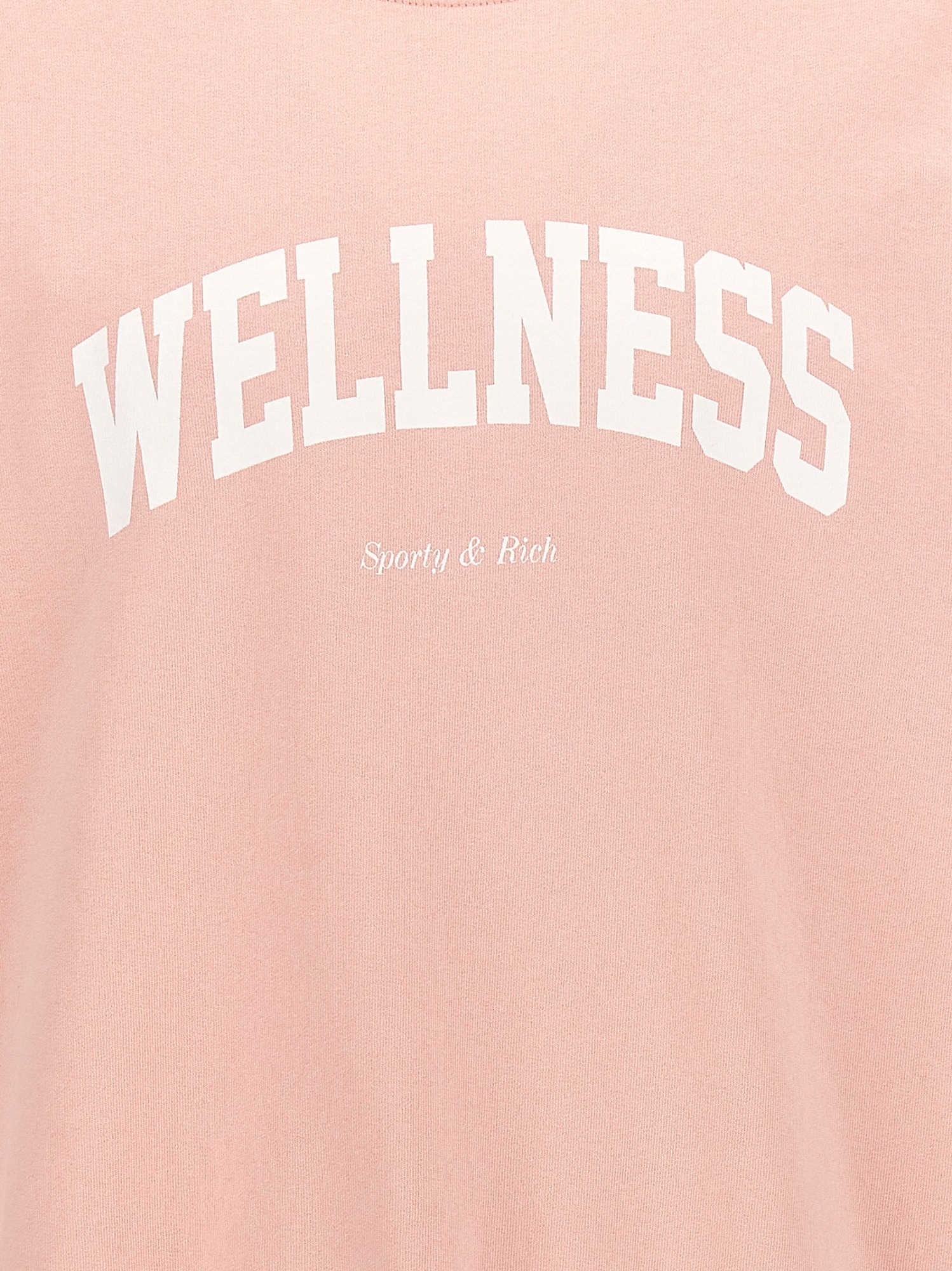 Sporty And Rich Sporty & Rich Wellness Ivy Crewneck Sweatshirt In Pink