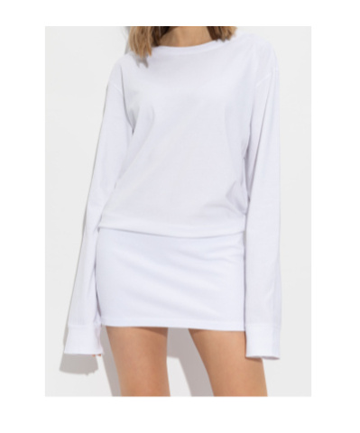 Dsquared2 Text-print Dress In White
