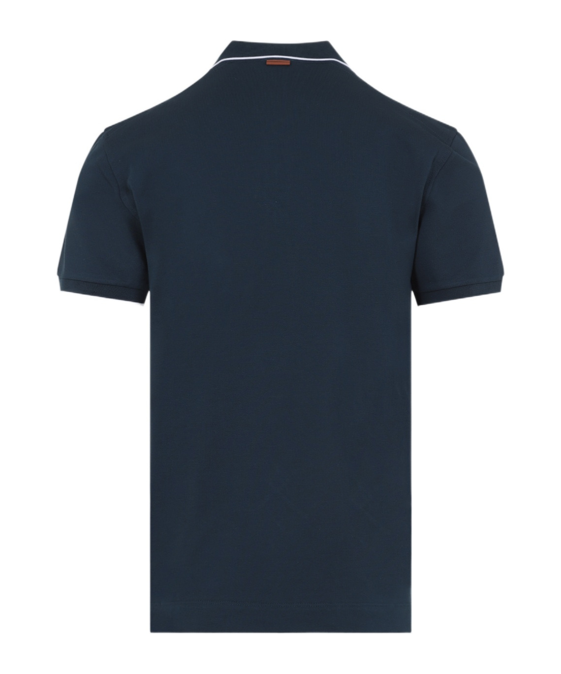 ZEGNA ZEGNA LOGO EMBROIDERED SHORT-SLEEVED POLO SHIRT