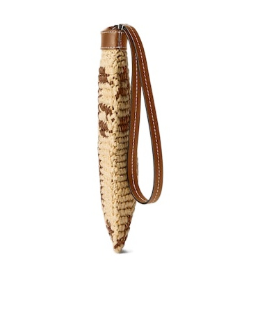 Gucci Gg Pouch In Natural Brown