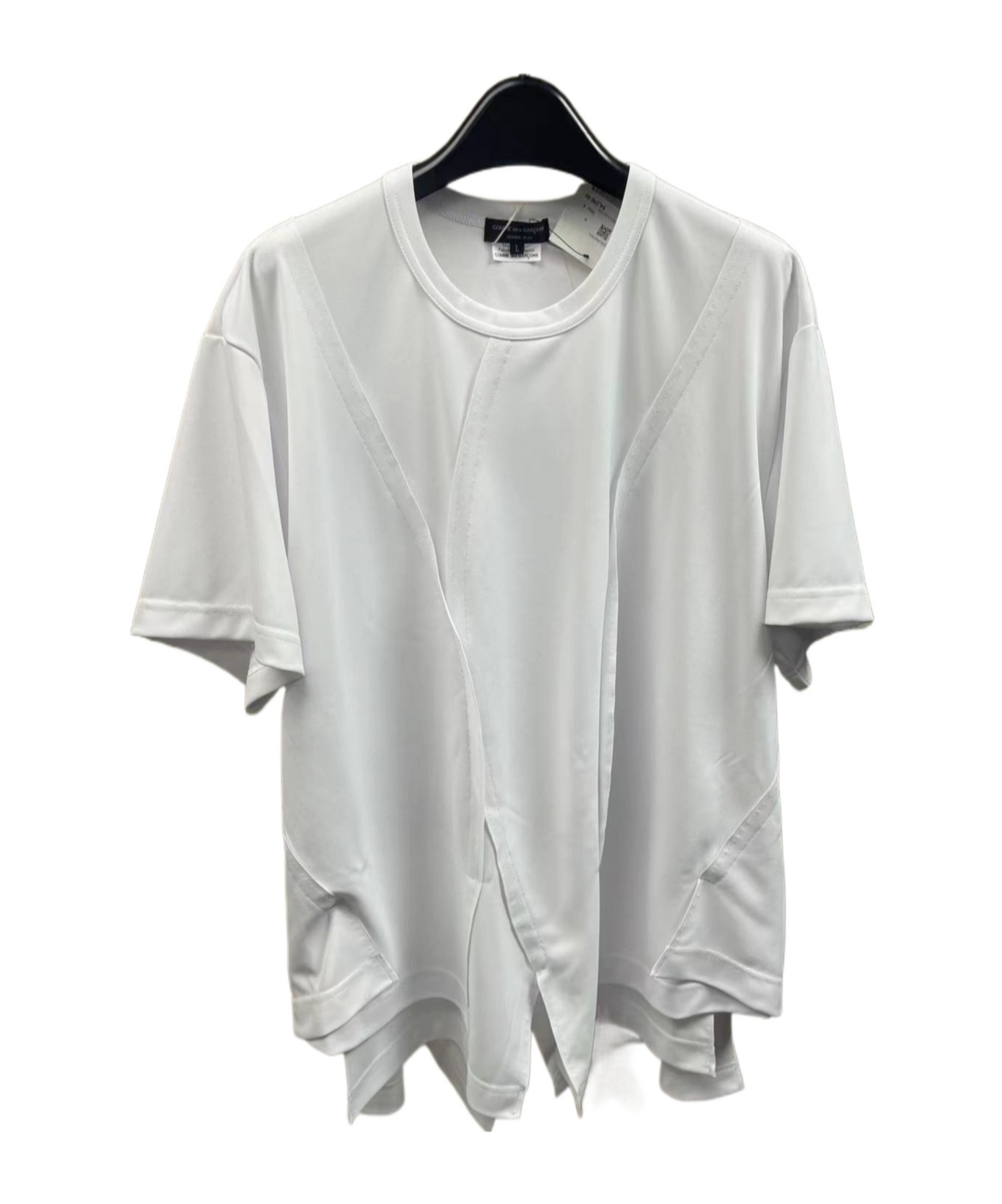 COMME DES GARÇONS ASYMMETRICAL HEM T-SHIRT 