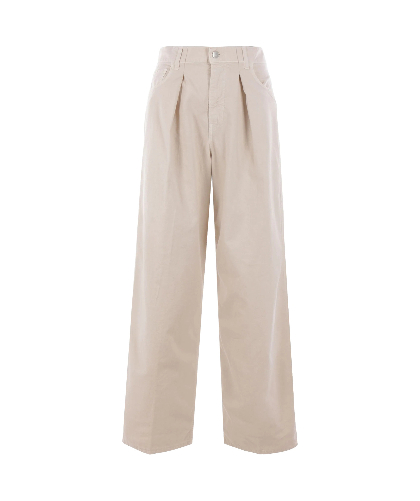Haikure Relaxed Wide Leg Jeans In Nude