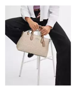 COACH GEORGIA SATCHEL BAG IN SIGNATURE CANVAS