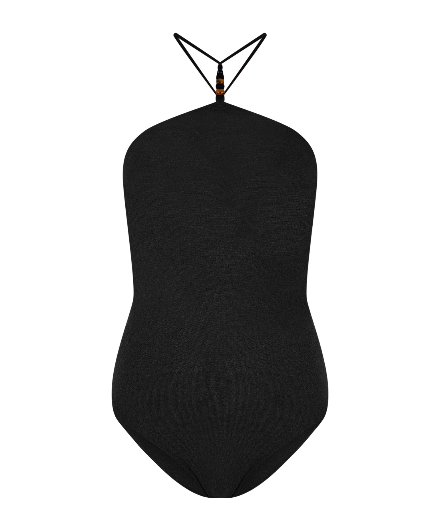 Bottega Veneta Contoured Stretch Bodysuit In Black