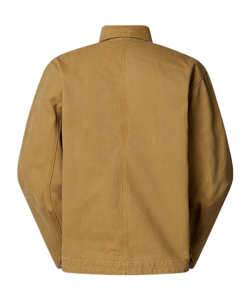 The North Face Cedar Canvas Work Jacket In Brown