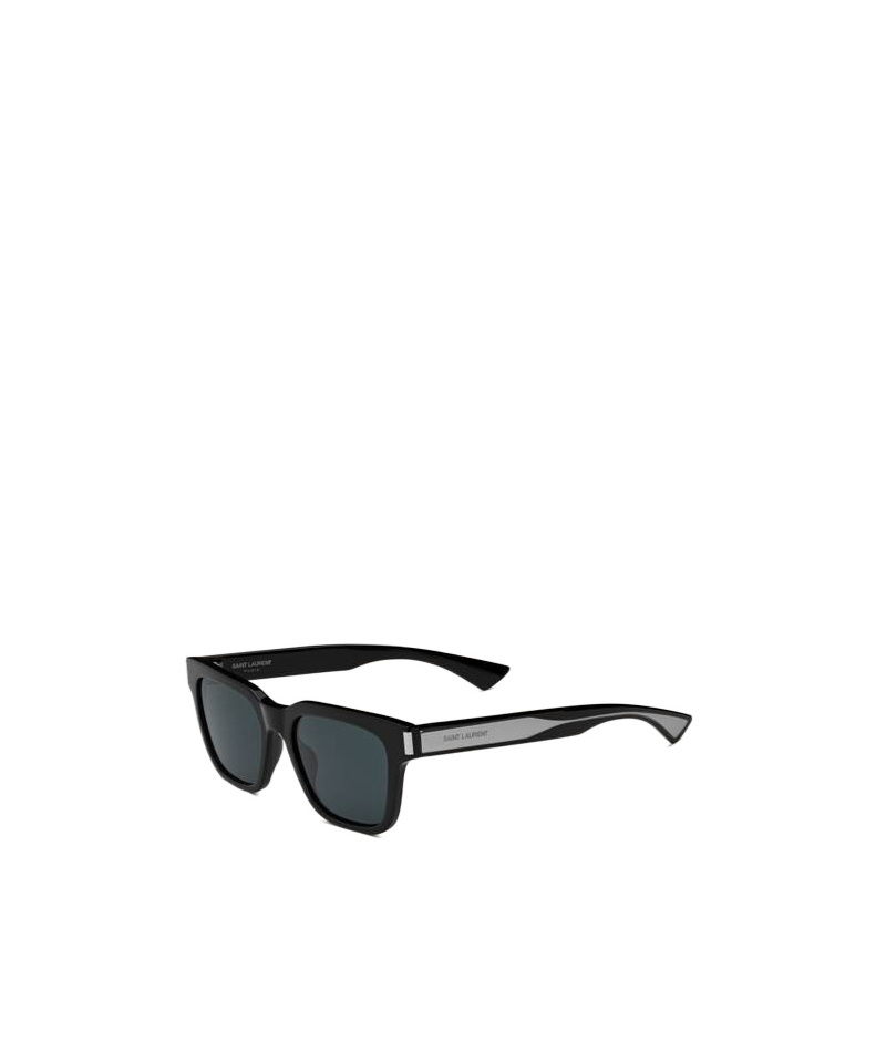Saint Laurent Square Sunglasses In Black
