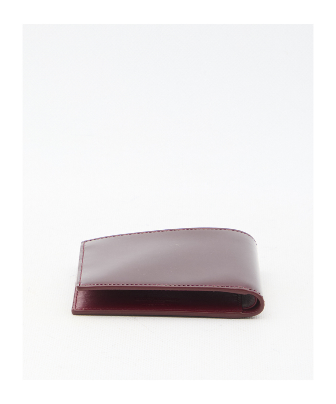 Saint Laurent Folding Wallet In Red