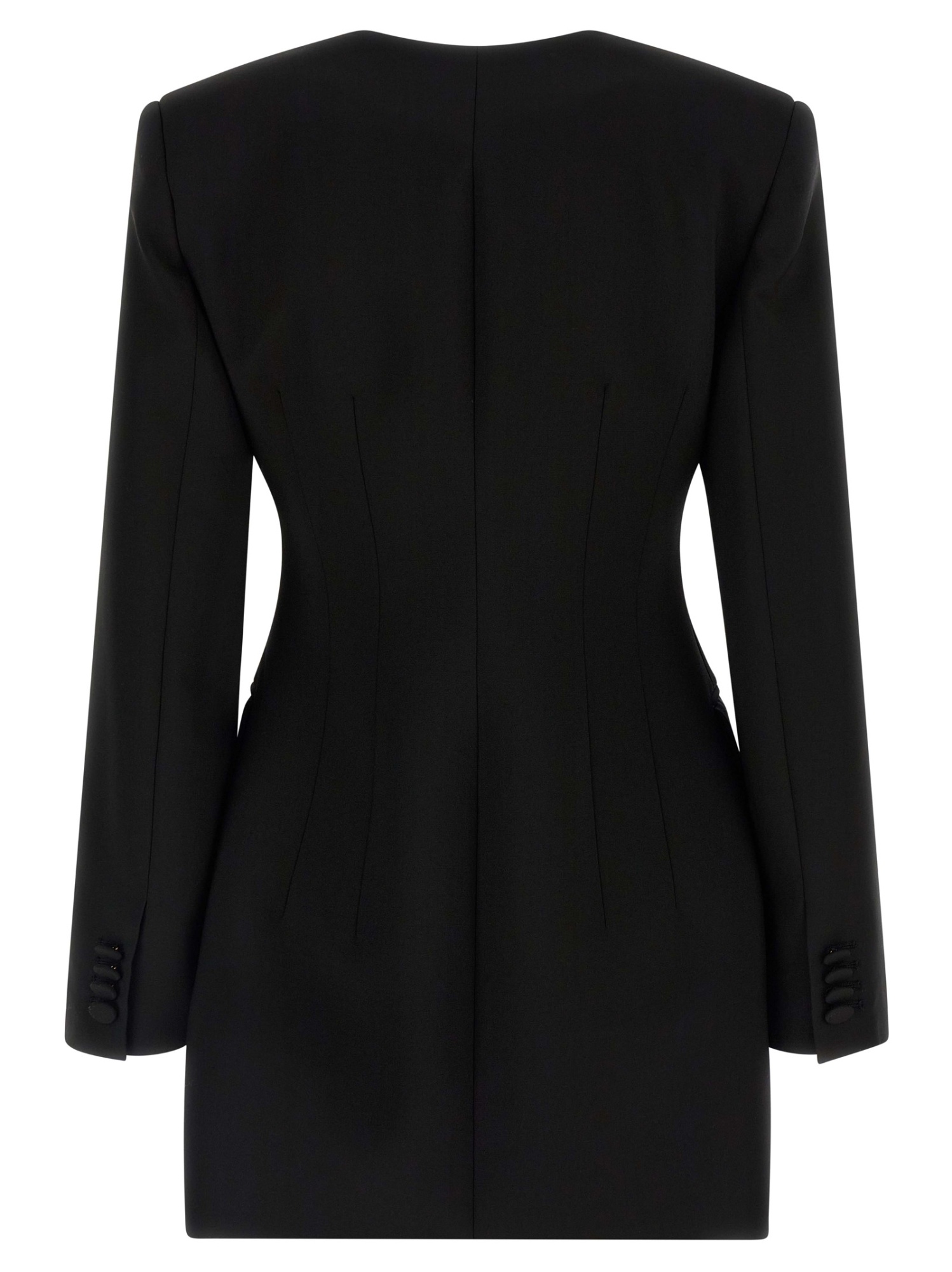 Giuseppe Di Morabito Tailored Double-breasted Blazer Style Dress In Black
