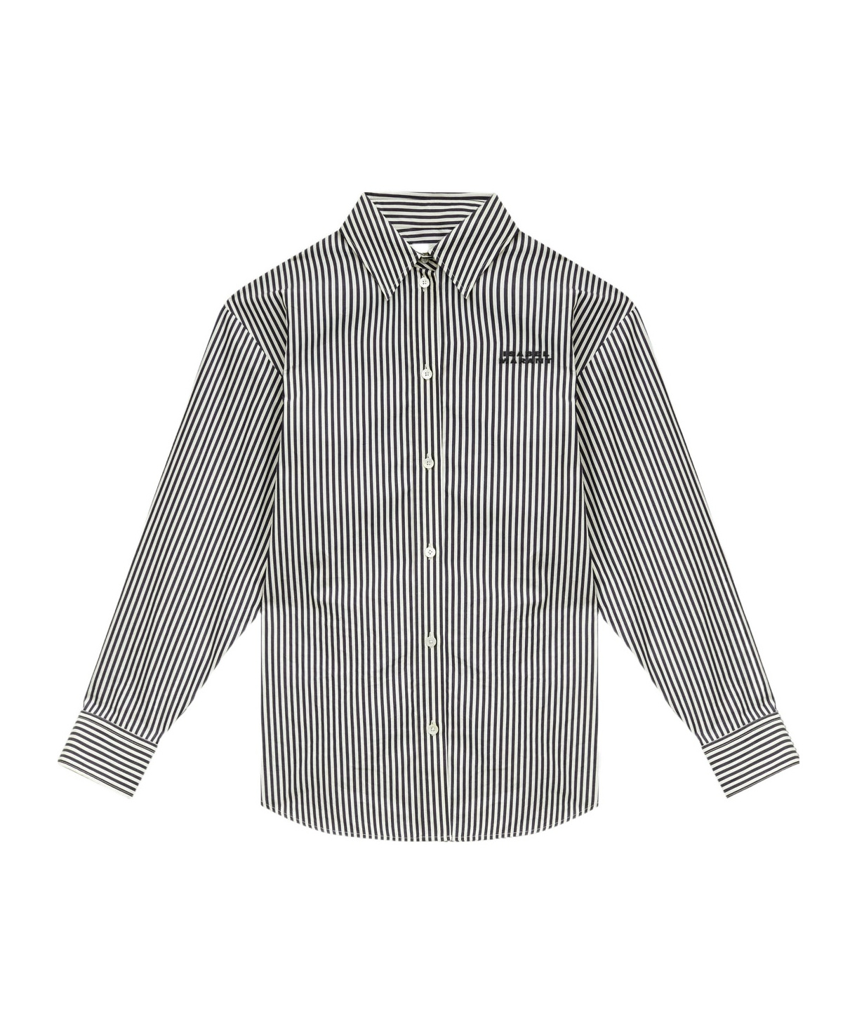 Isabel Marant Hemd Fabrizia In Gray