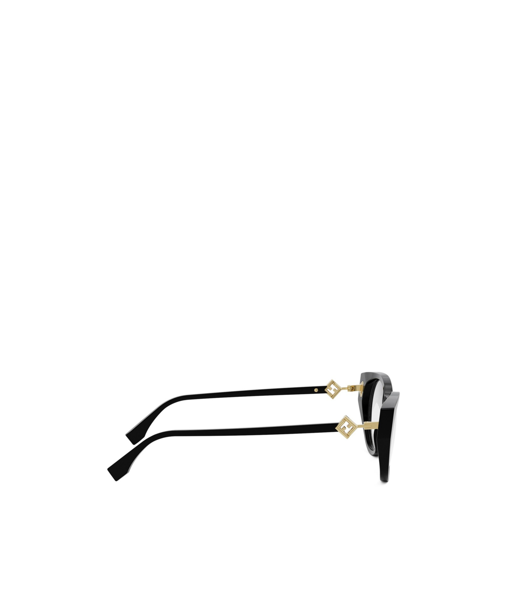 Fendi Eyewear Cat-eye Frame Glasses In Black