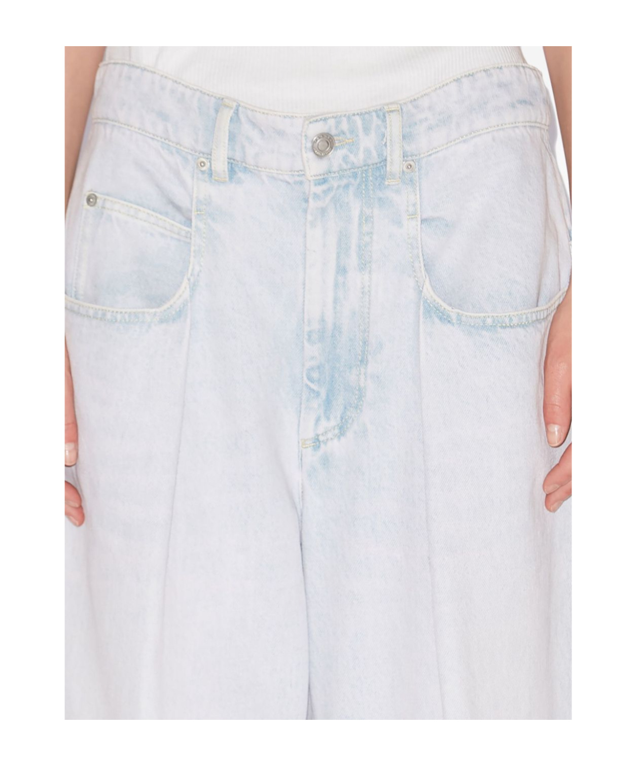 Isabel Marant Étoile Rachelle Jeans In White