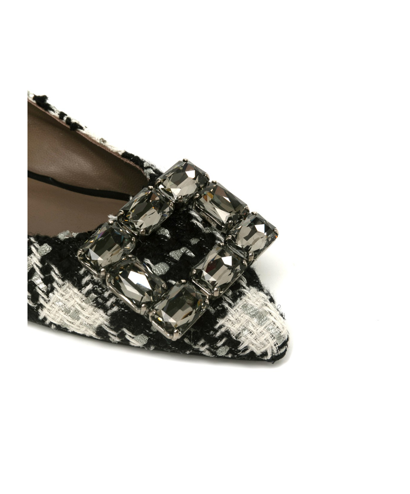 ROBERTO FESTA NUSA CHECKED FLATS 