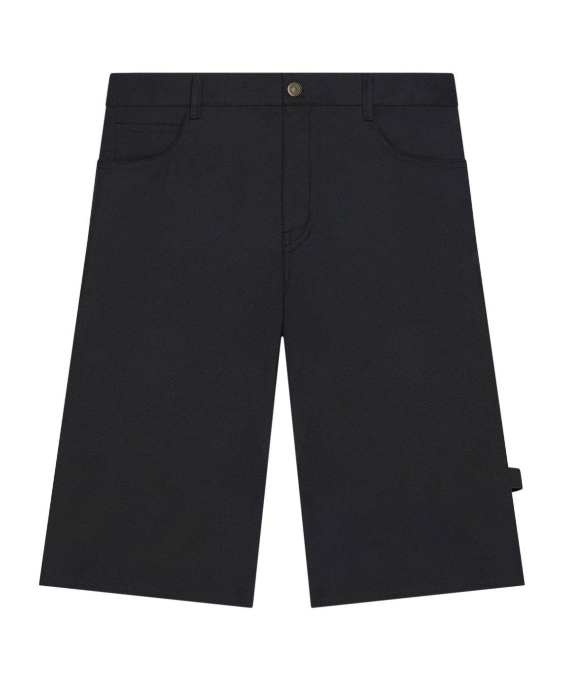 Courrèges Black Shorts With Pockets