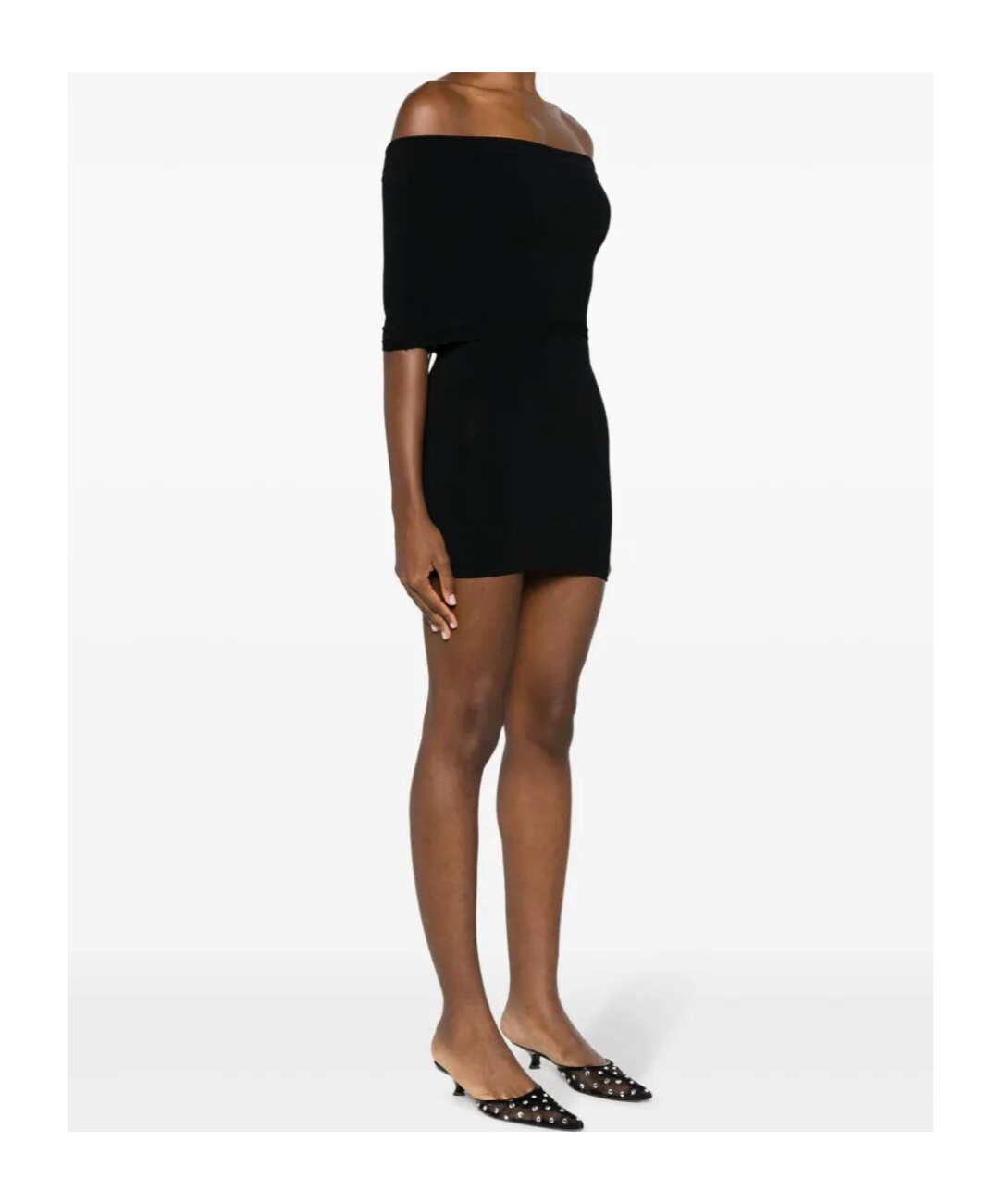 Shop Wardrobe.nyc Off-the-shoulder Mini Dress
