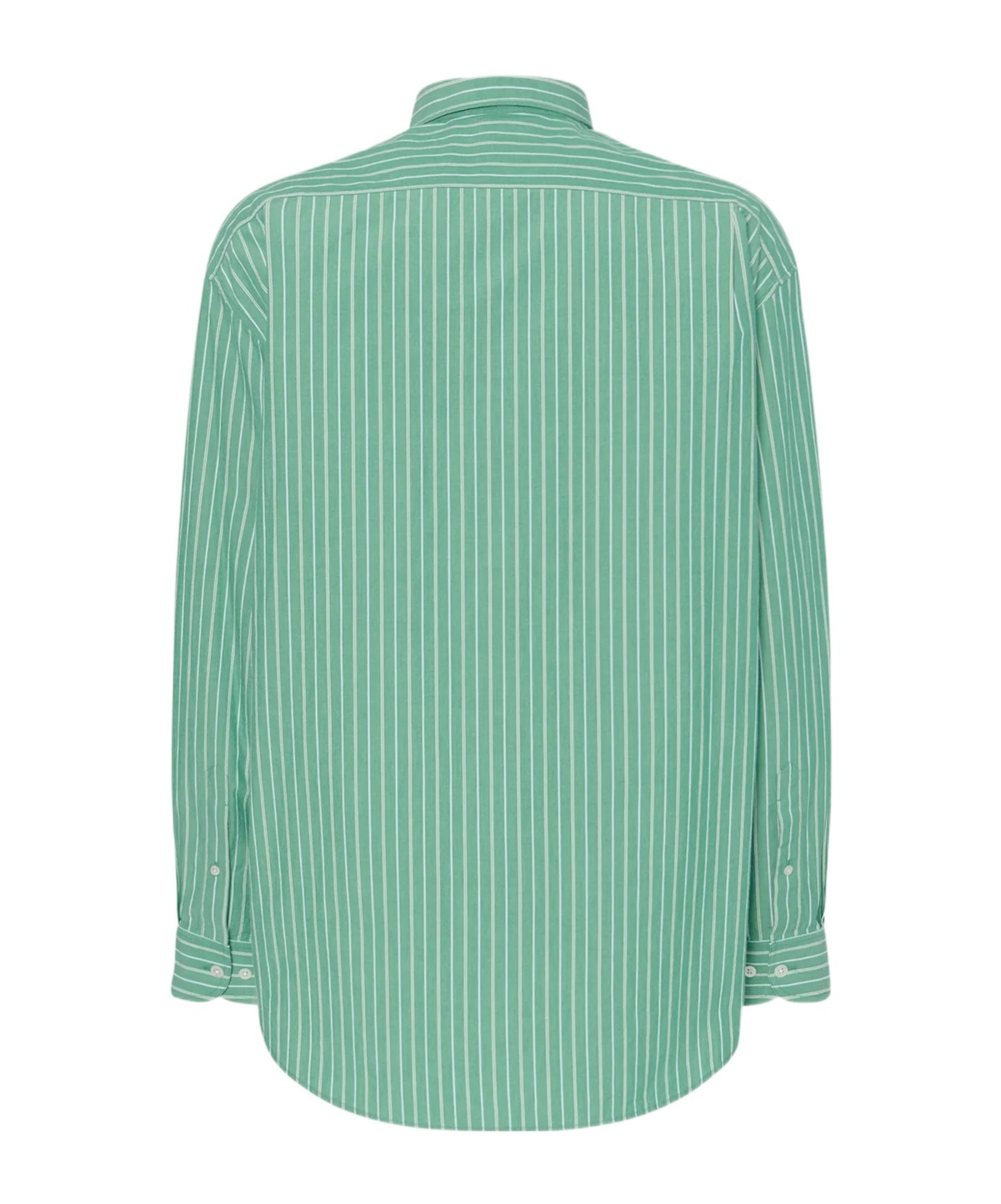 The Row Embroidered Cotton Shirt Long Sleeves