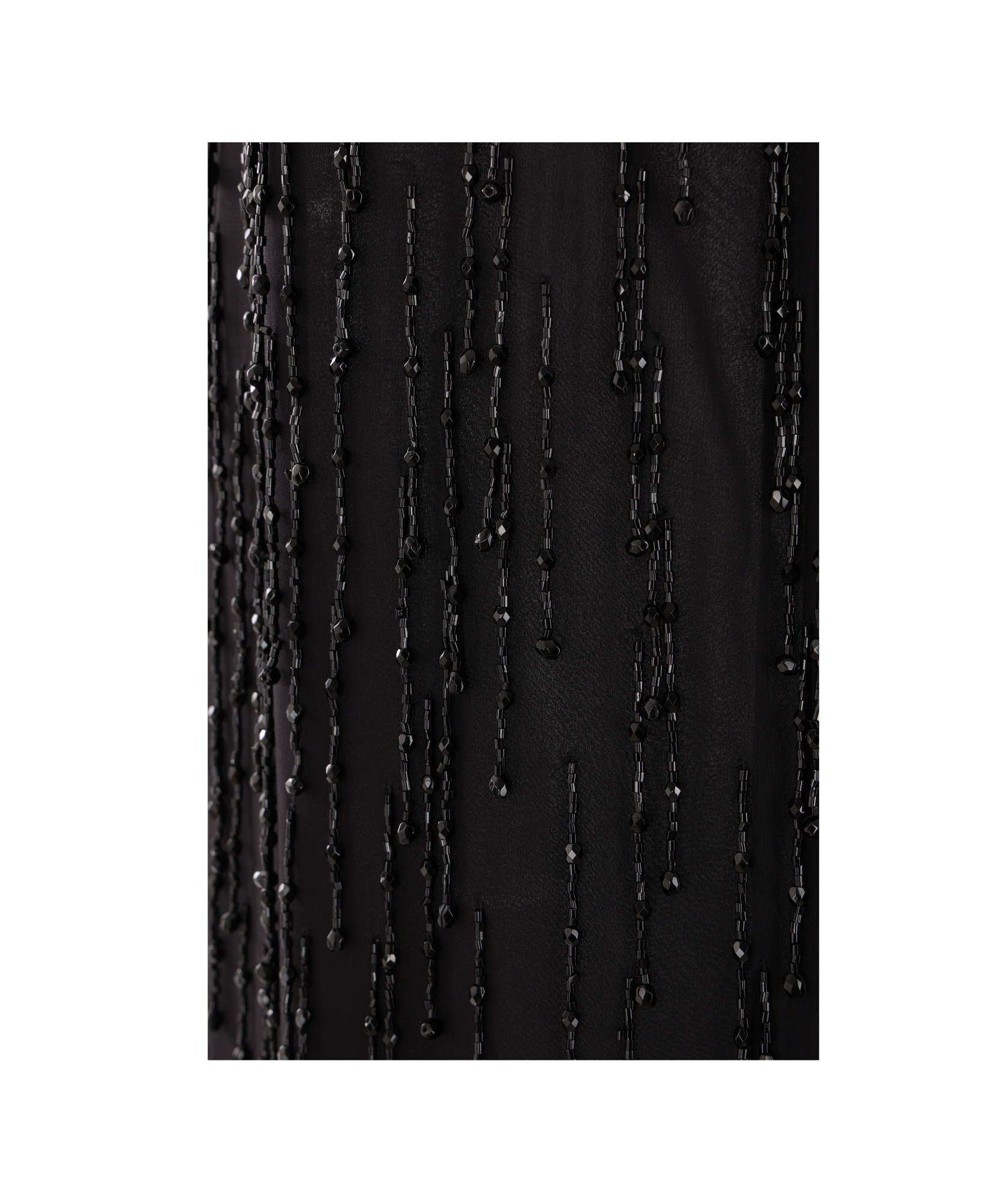 Blumarine Beaded Tassel Dress In Black