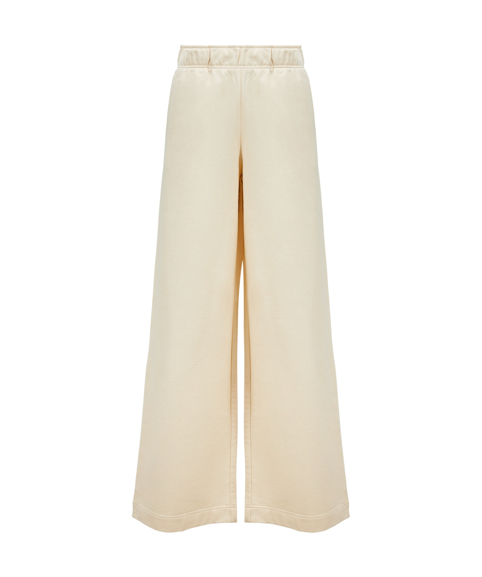 MONCLER WIDE LEG COTTON TRACK PANTS