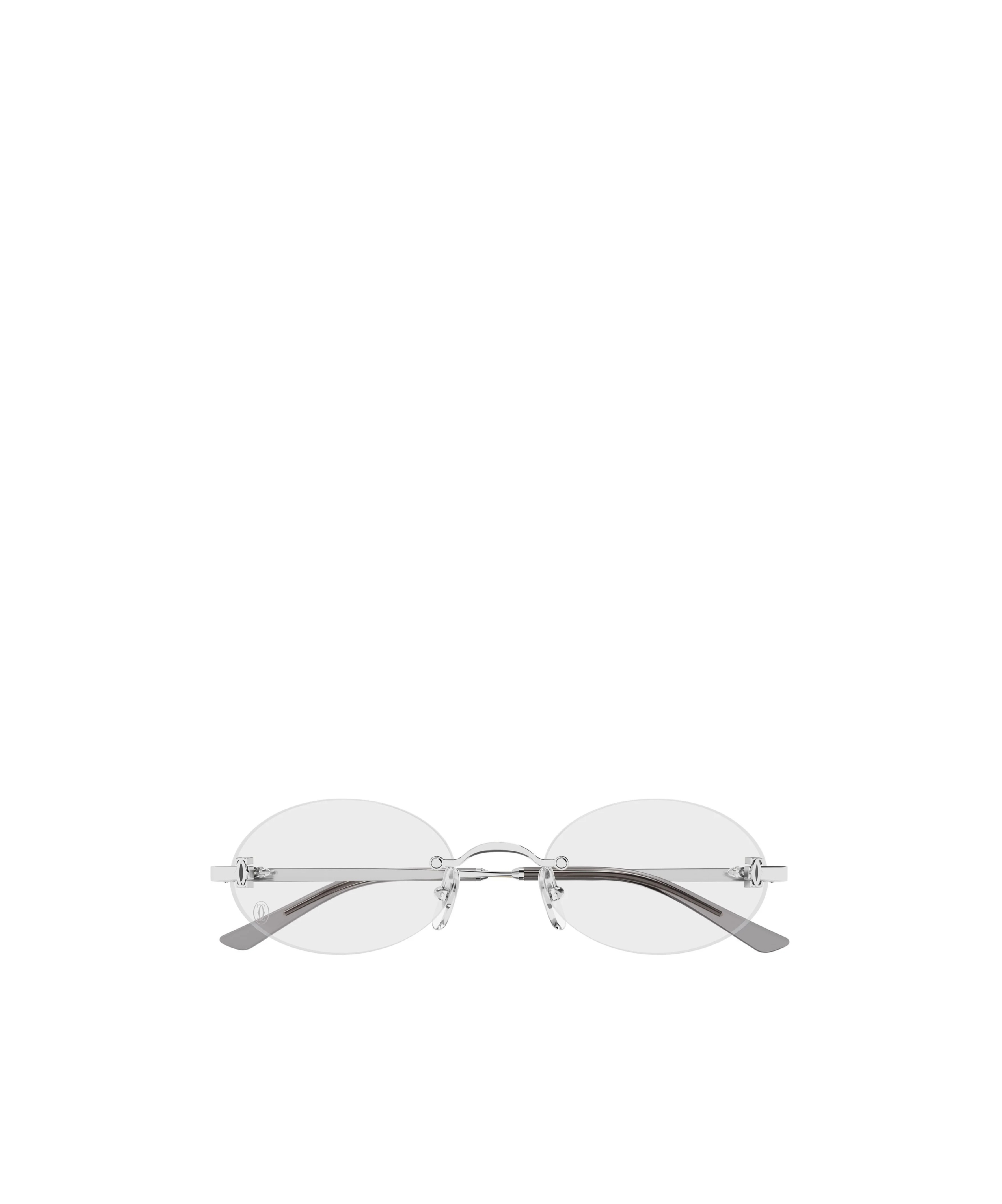 Cartier Oval Flat Mirror In Metallic