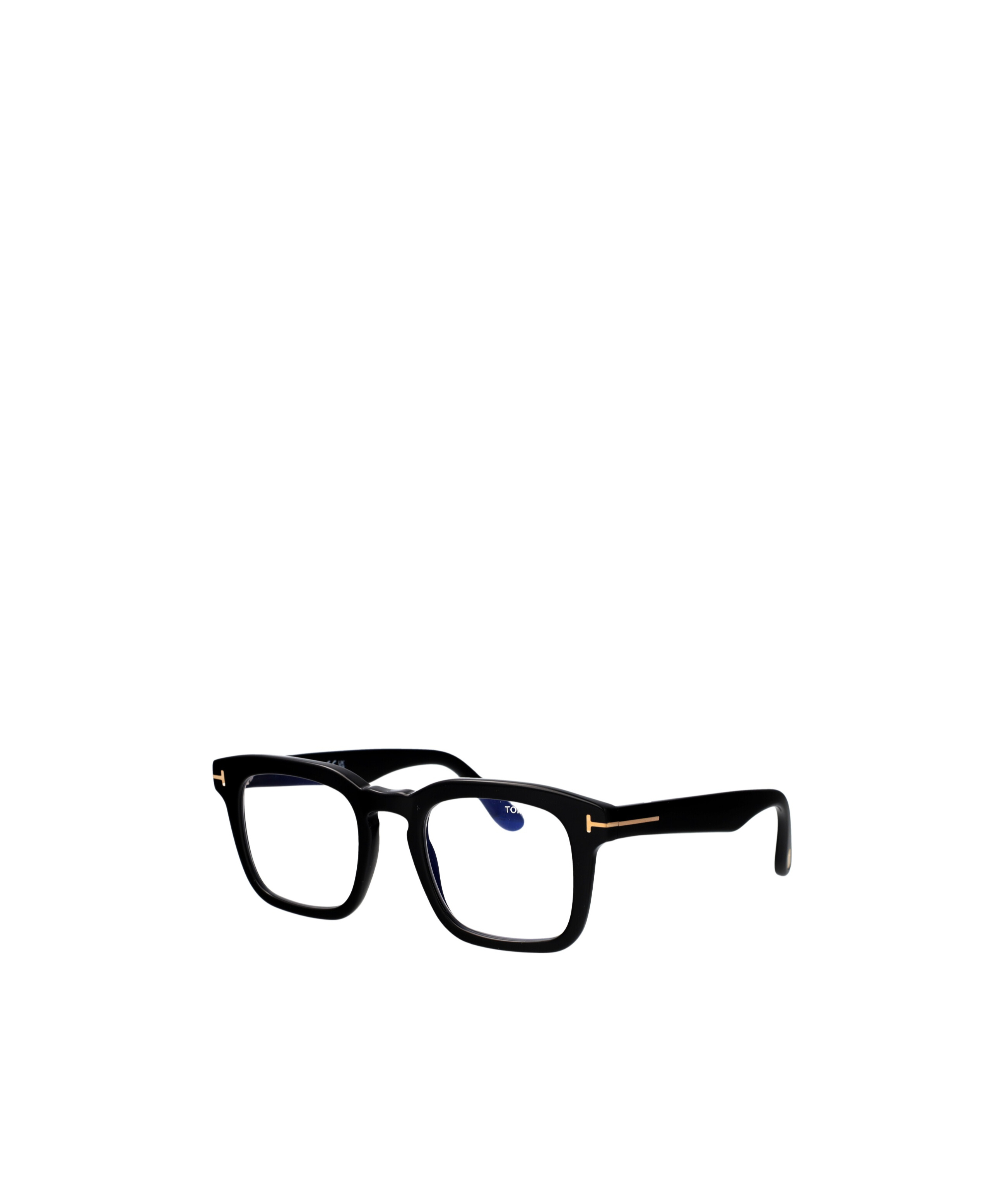 Shop Tom Ford Full Frame Plain Mirror In Black