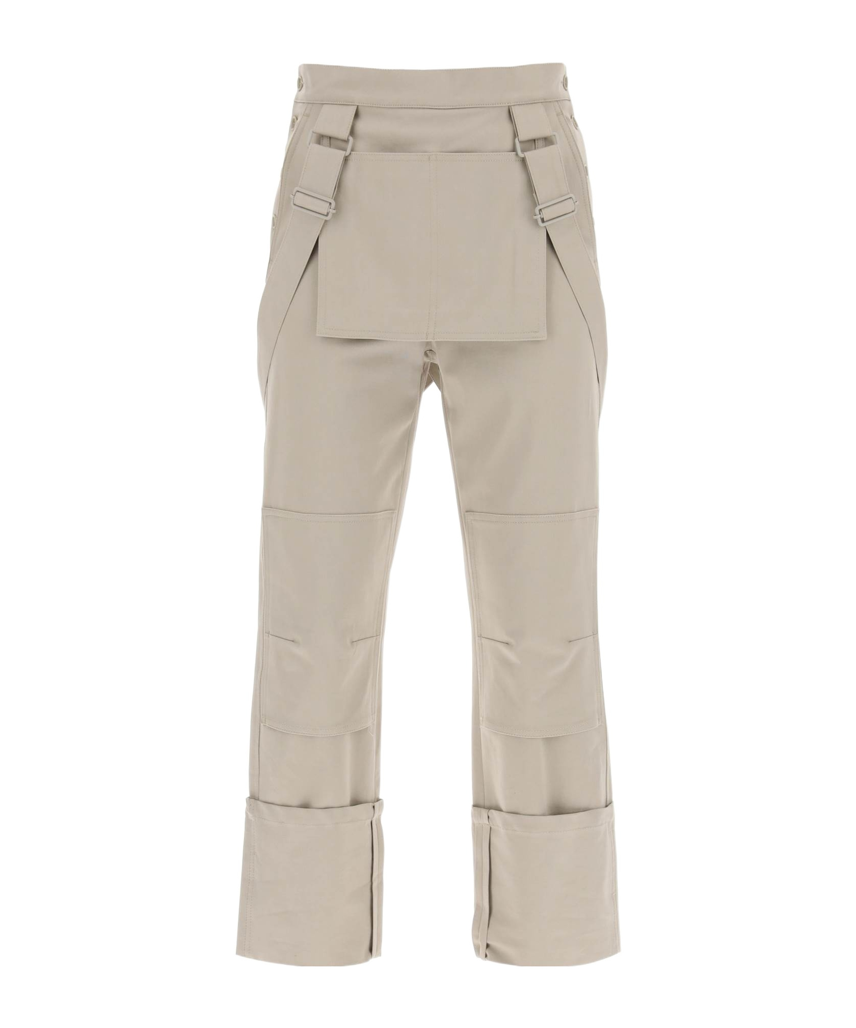 Max Mara Overalls Casual Trousers In Nude