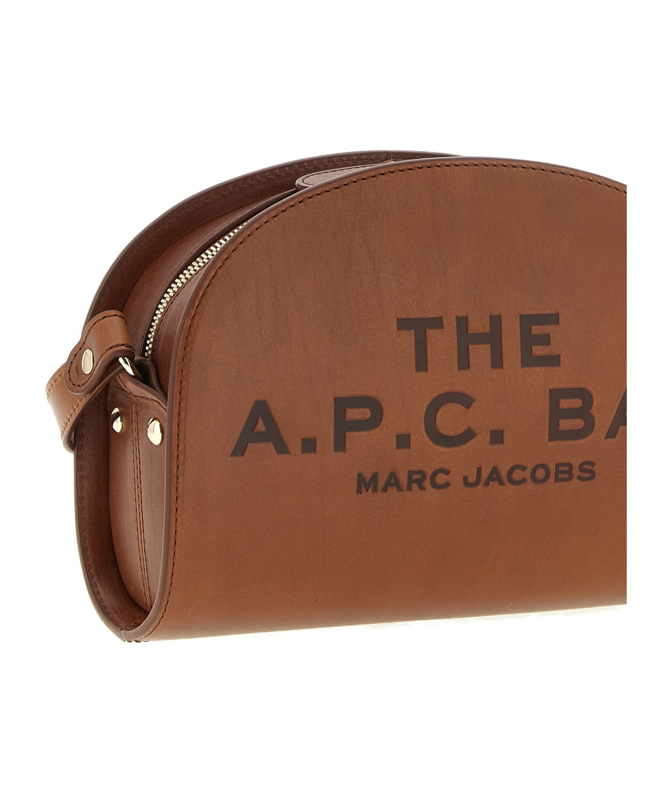 Apc Capsule Crossbody Bag A.p.c. X Marc Jacobs Crossbody Bags Brown In Brown