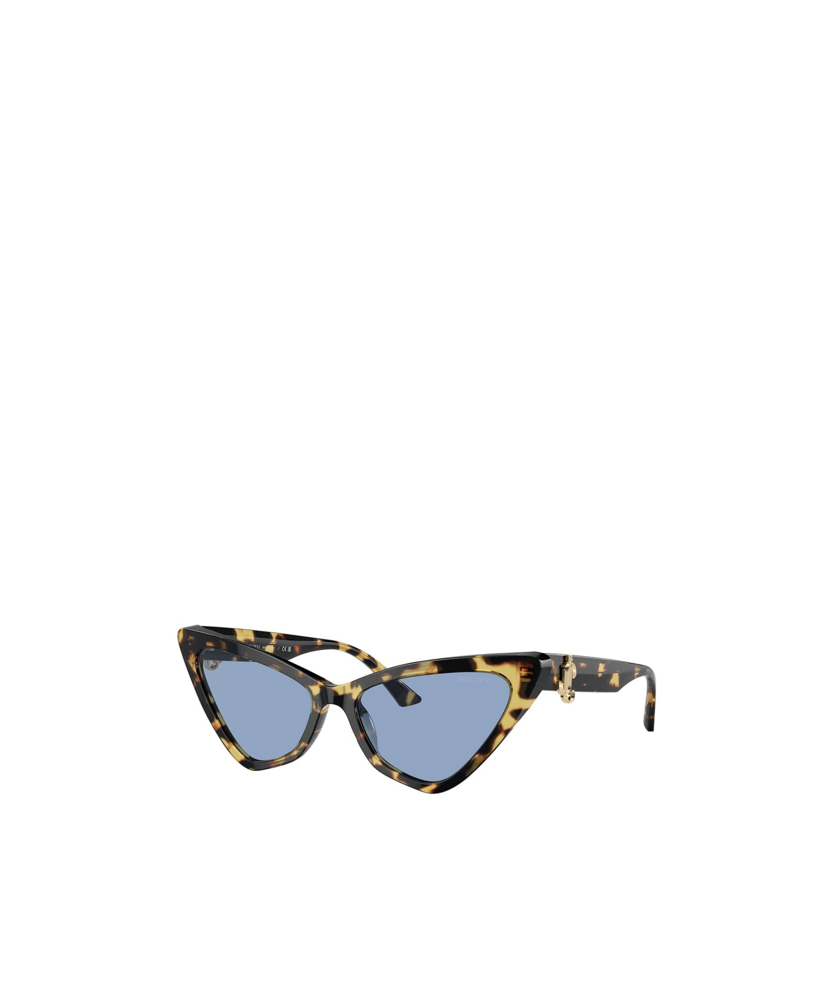 JIMMY CHOO JIMMY CHOO EYEWEAR TRIANGLE FRAME SUNGLASSES