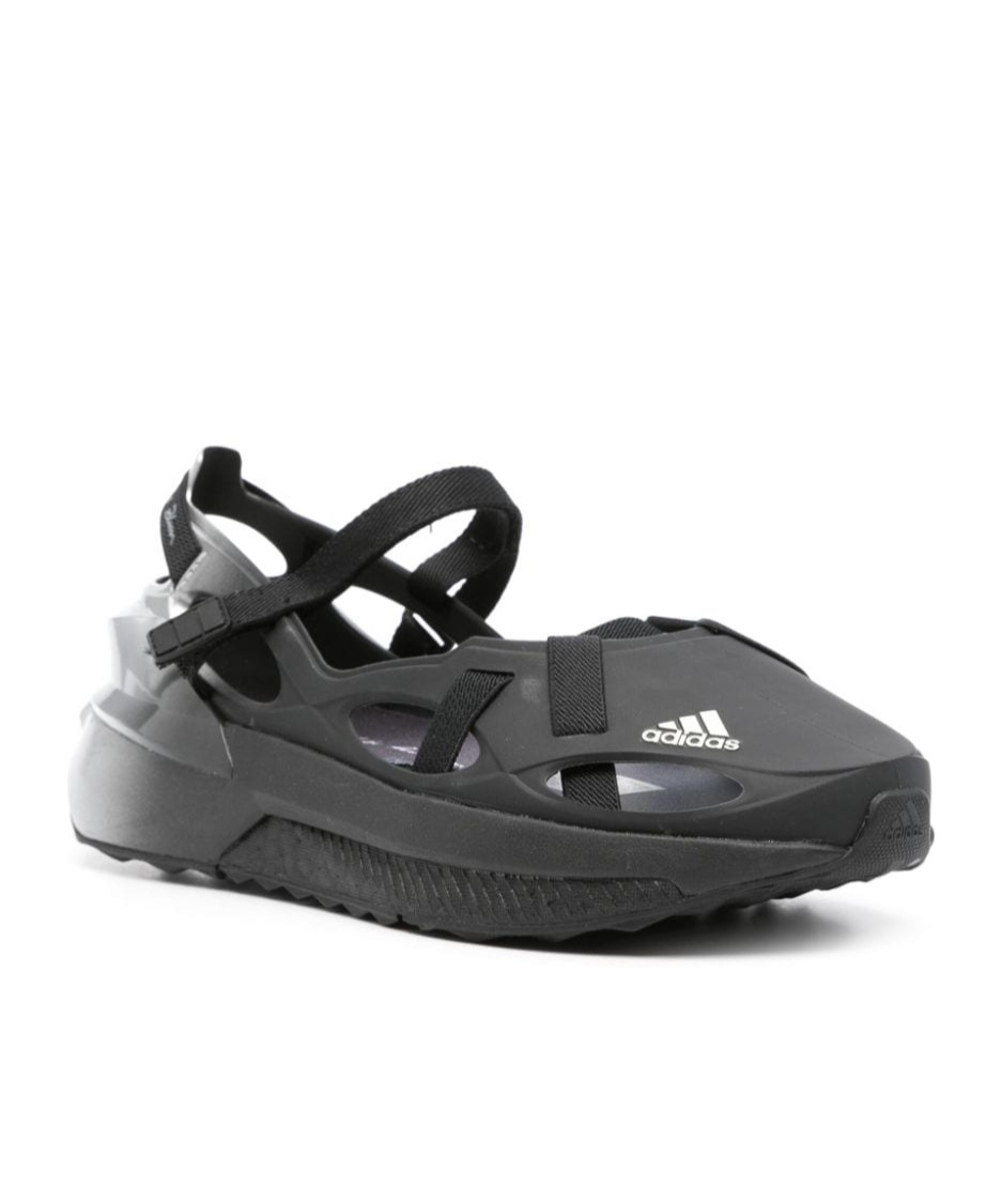 Adidas Originals Gradient Touch-strap Sneakers In Black