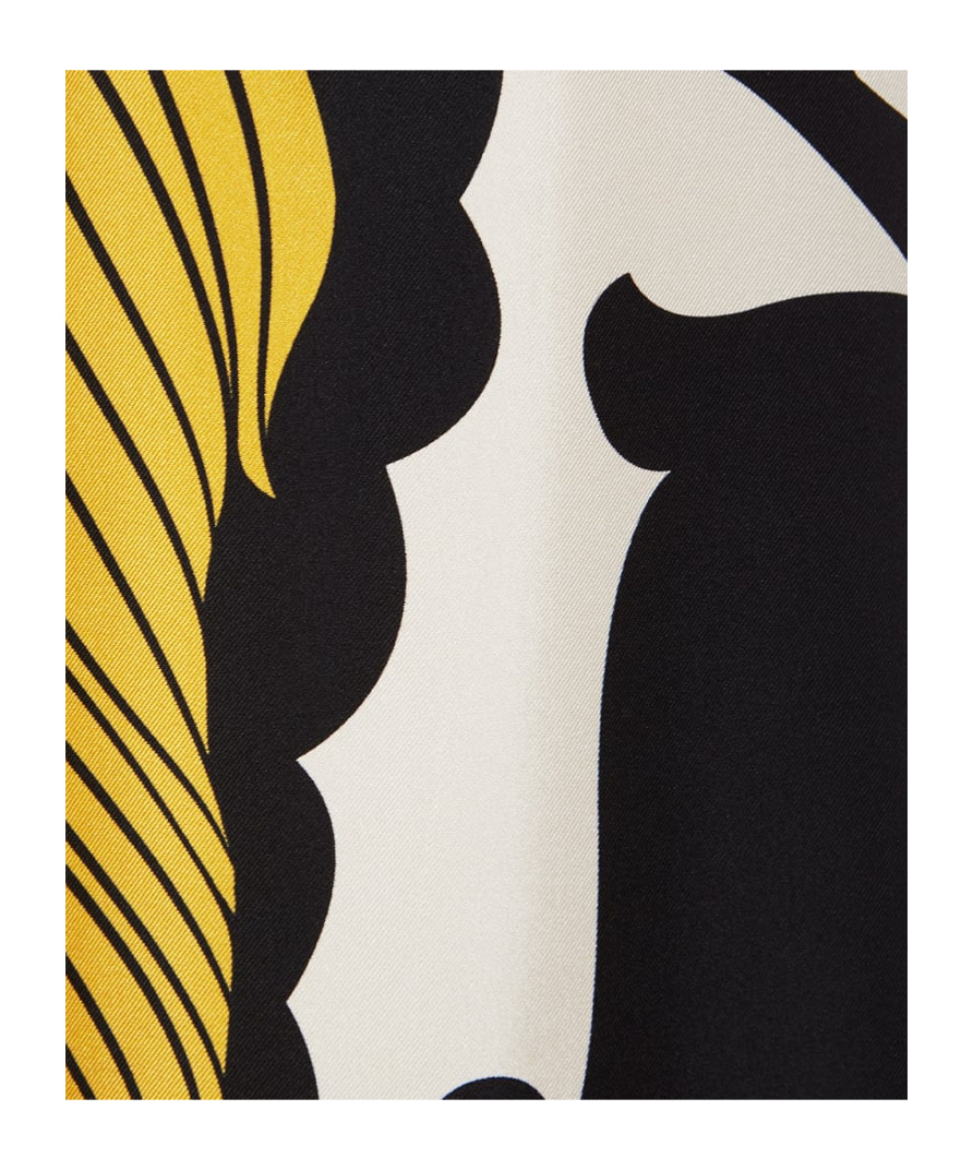 La Doublej Marea-print Palazzo Trousers In Multicolor