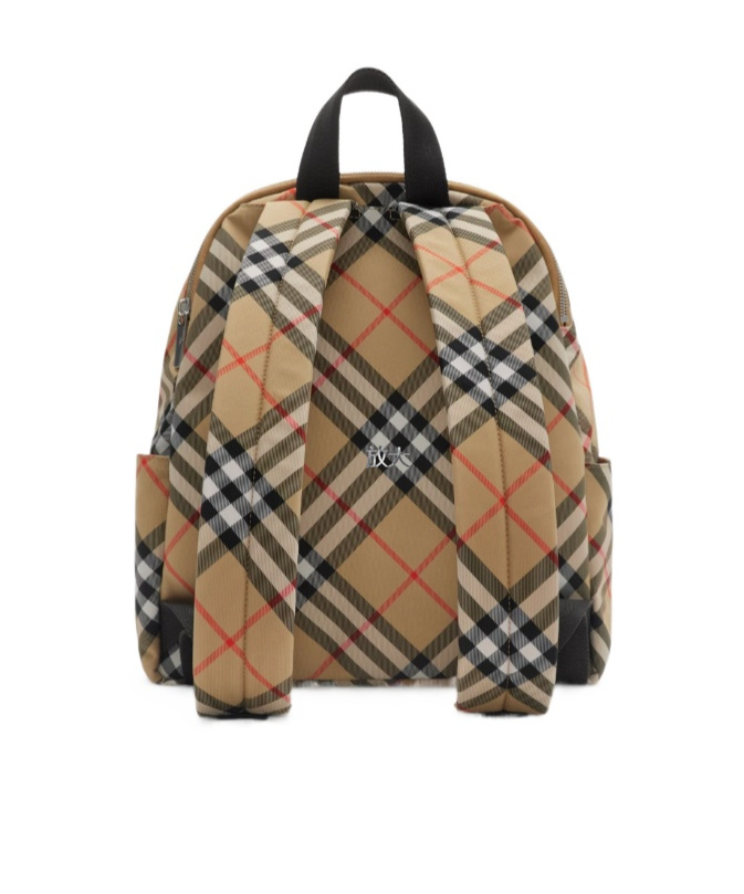 Burberry Neutrals Backpacks Men In Multicolor