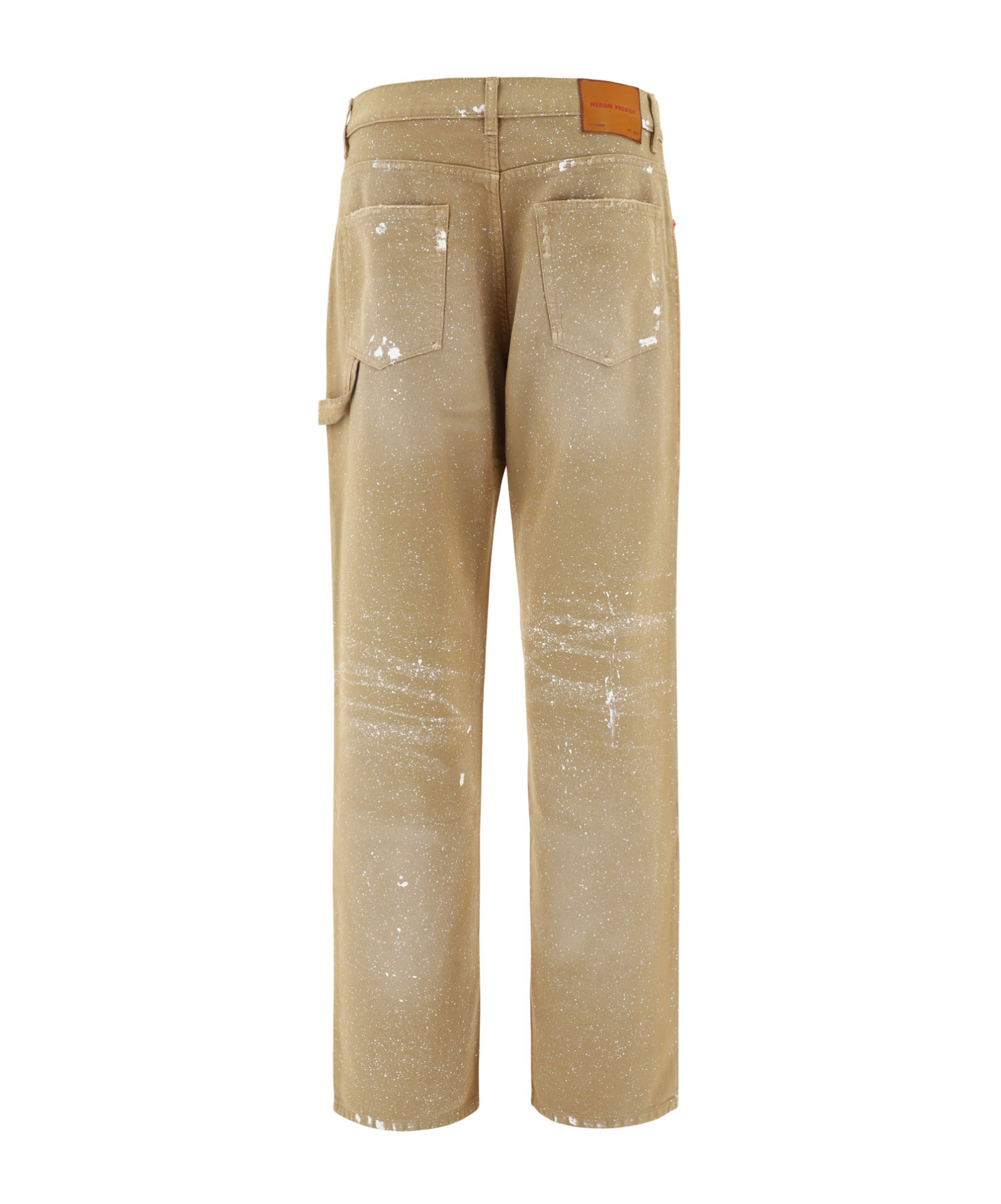 Heron Preston Five Pocket Slacks In Brown