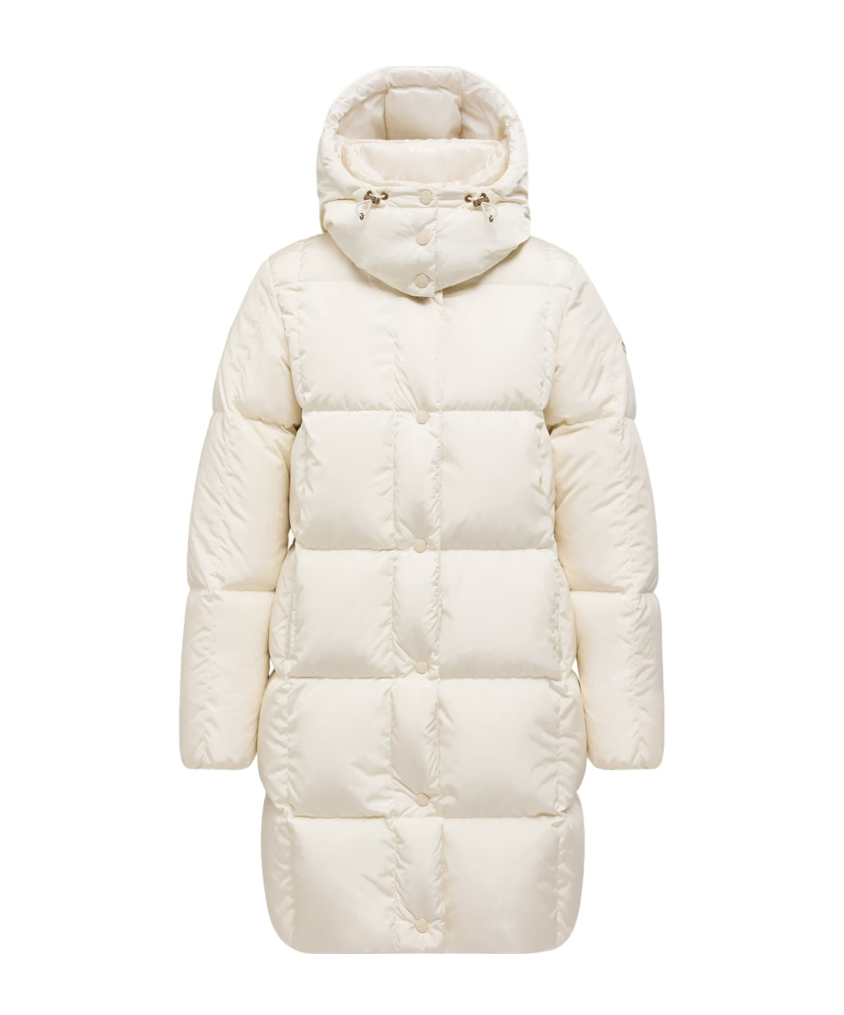 Moncler Long Sleeve Down Jacket In Neutral