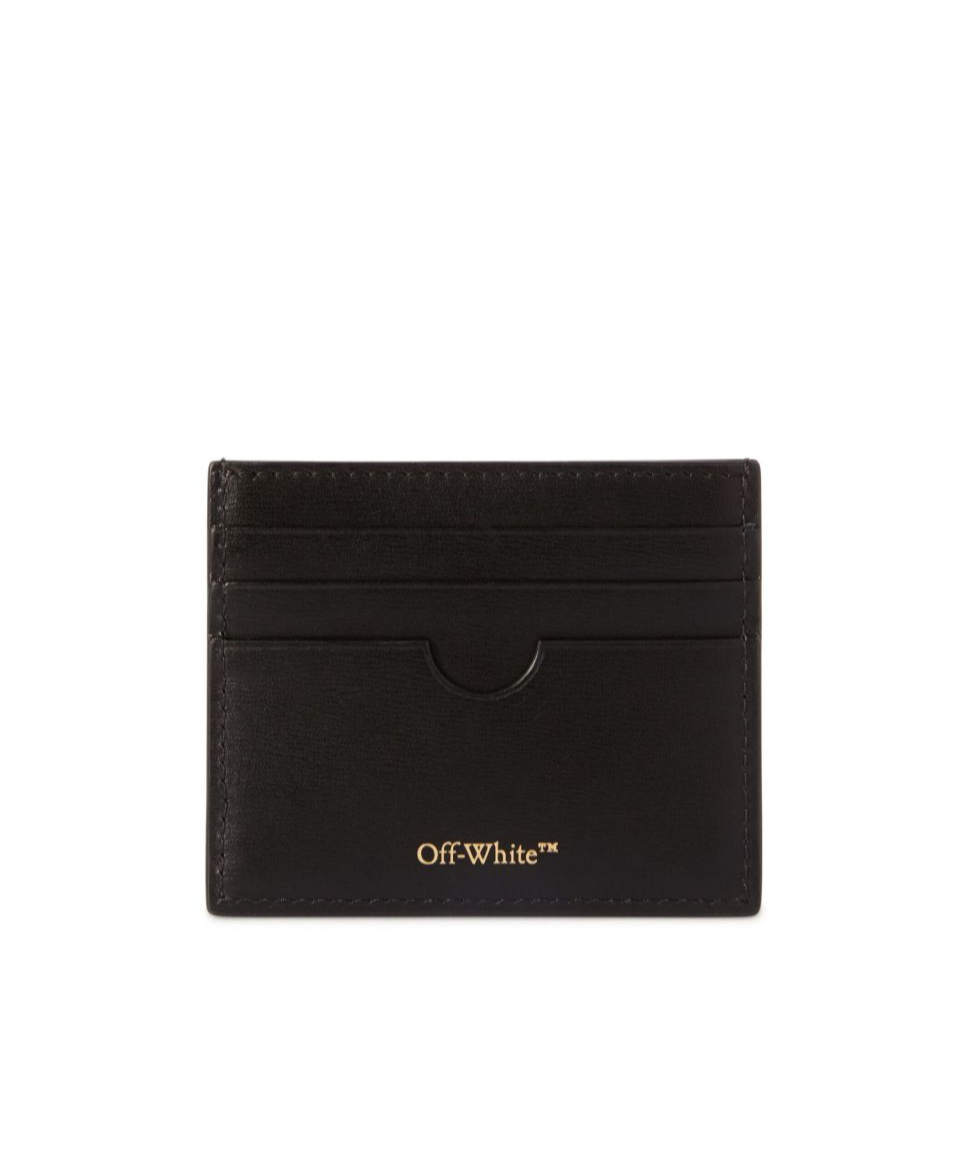 Off-white Jitney Card Holder In Black