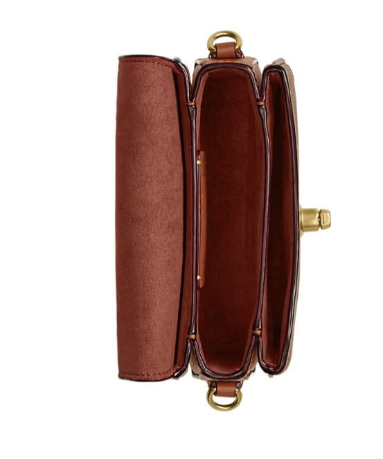Coach Cassie Crossbody Bag 17 In Signature Canvas In Brown