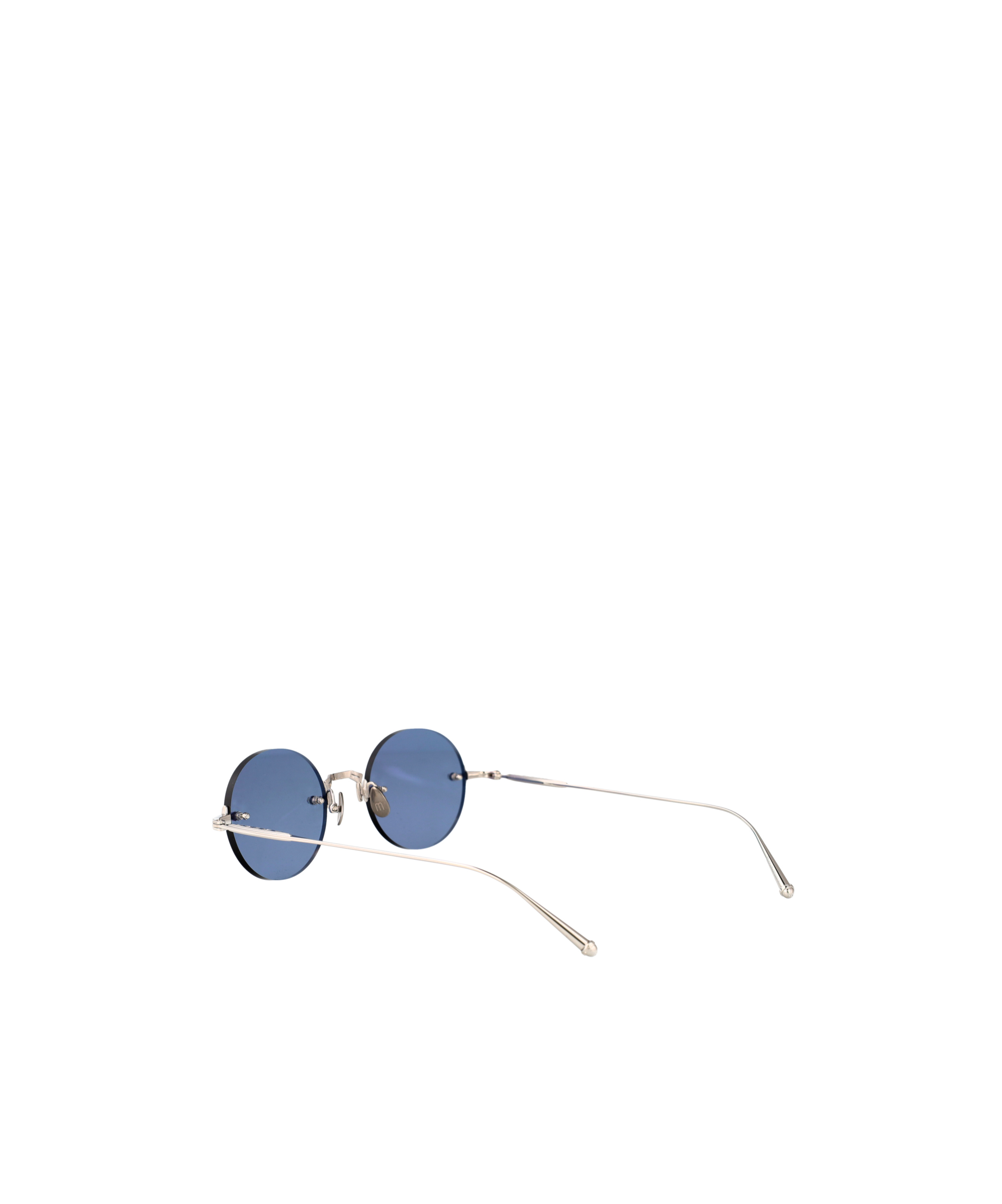 Matsuda Round Sunglasses In Blue