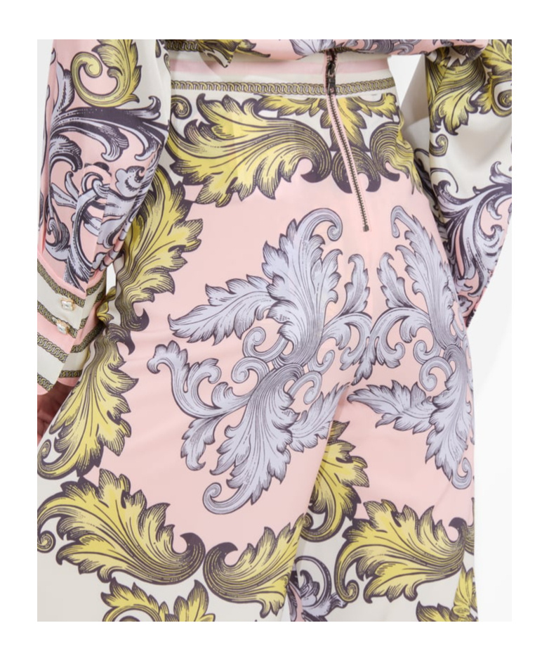Alice And Olivia Athena Flared Wide Leg Pants Day Dreamer