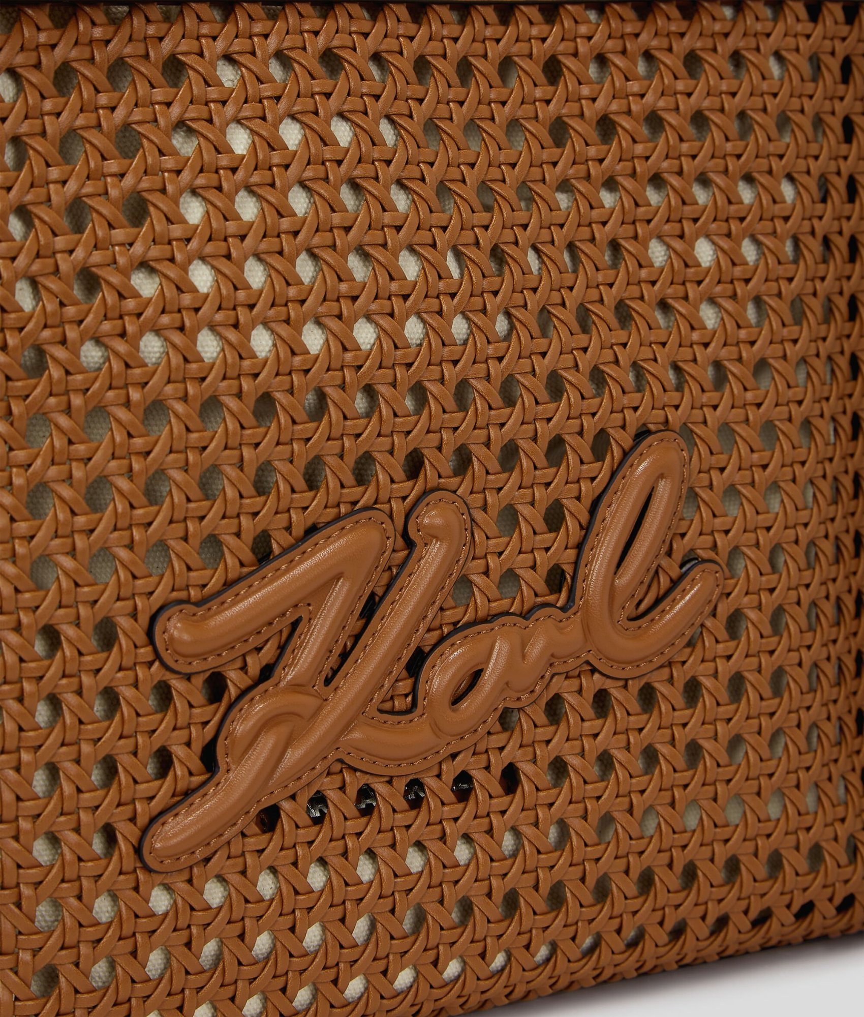 Karl Lagerfeld Medium K/skuare Shoulder Bag In Brown