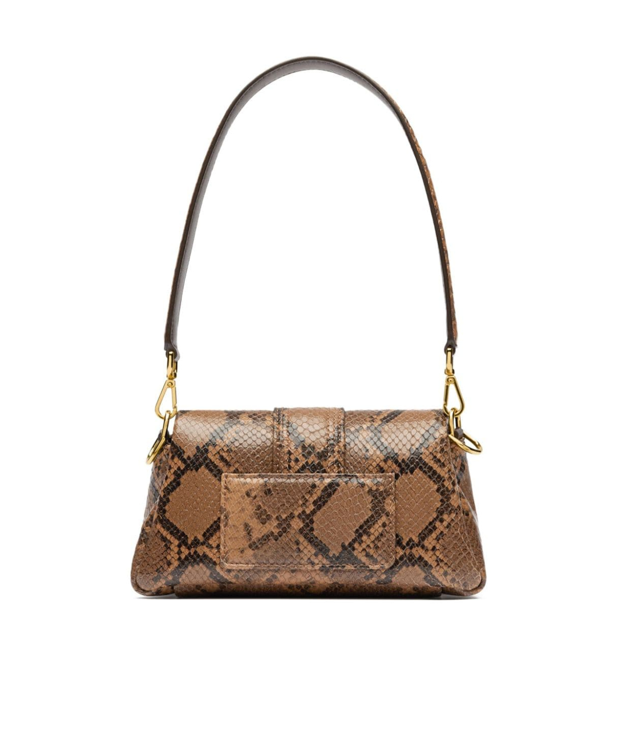 Jacquemus Le Petit Bambimou Leather Shoulder Bag In Brown