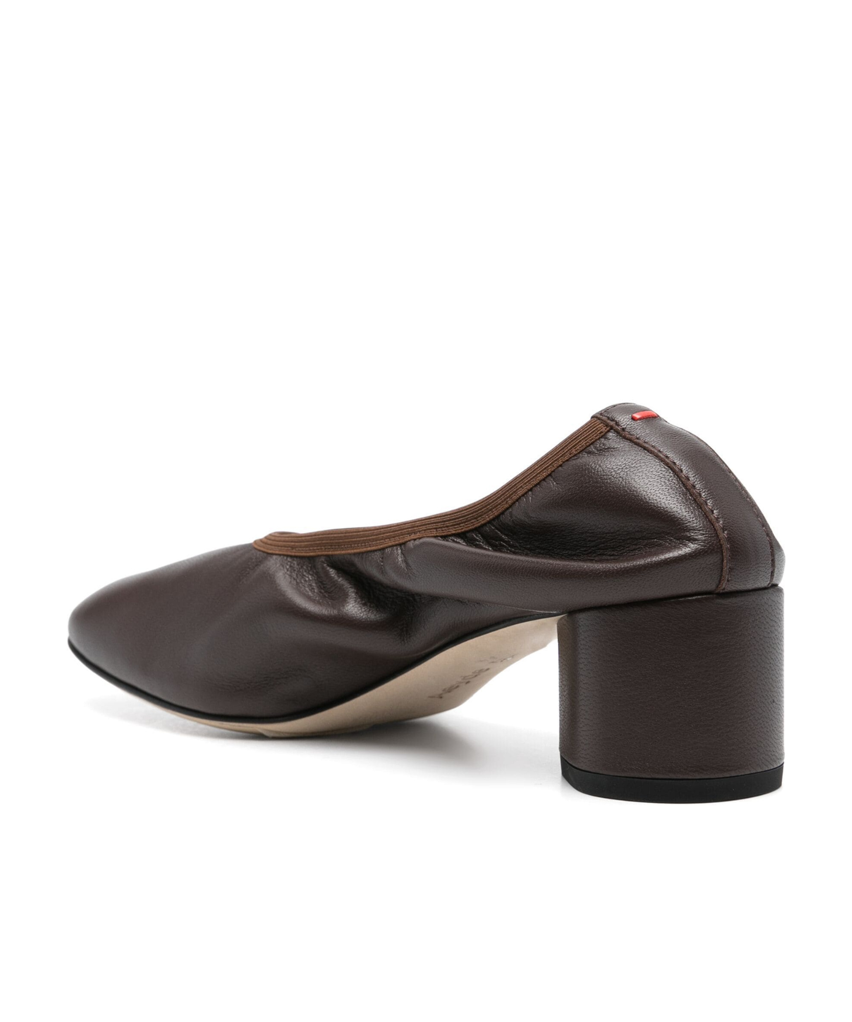 Aeyde 45mm Leather Pumps In Black