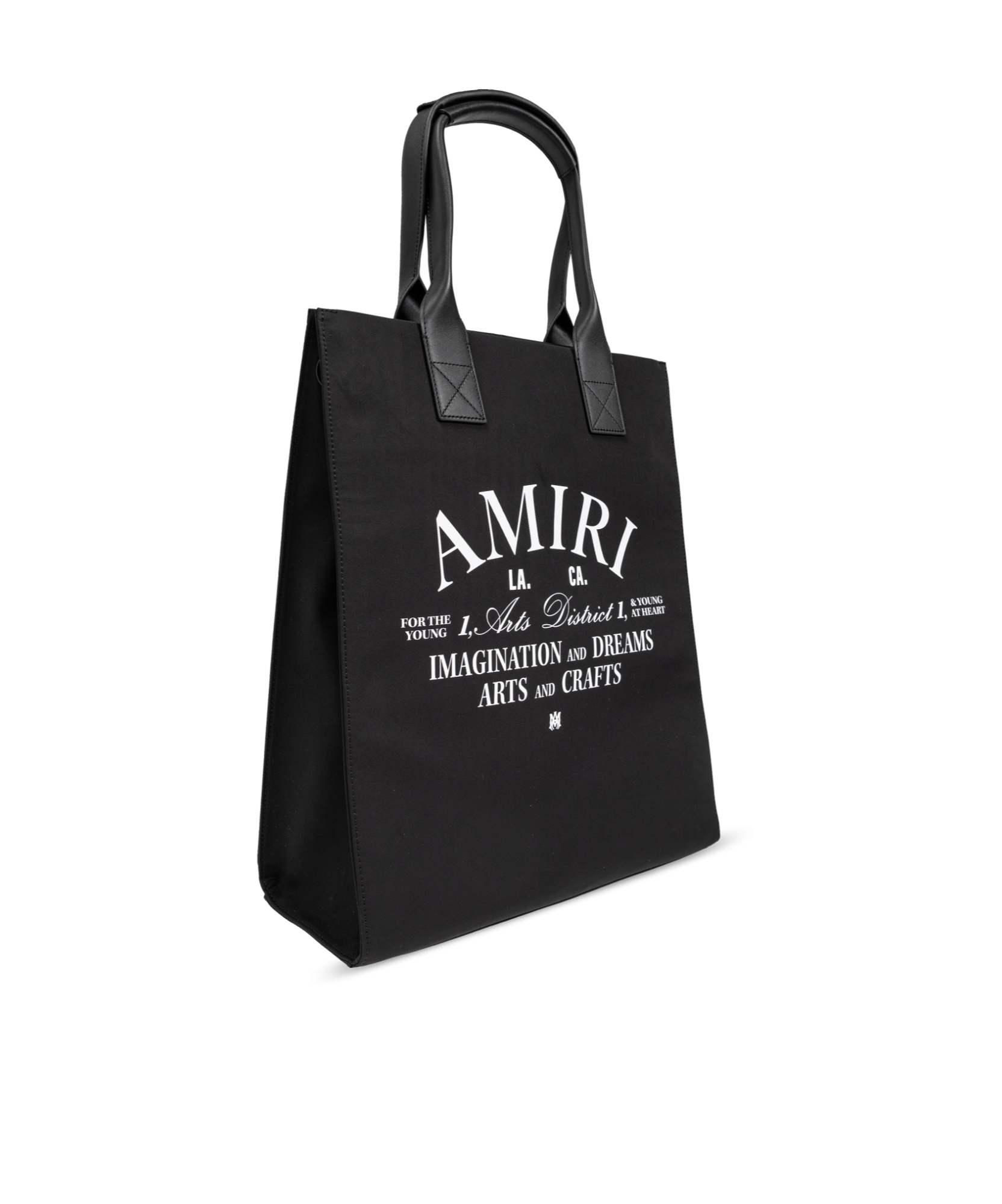 Amiri Logo Shoulder Bag In Black