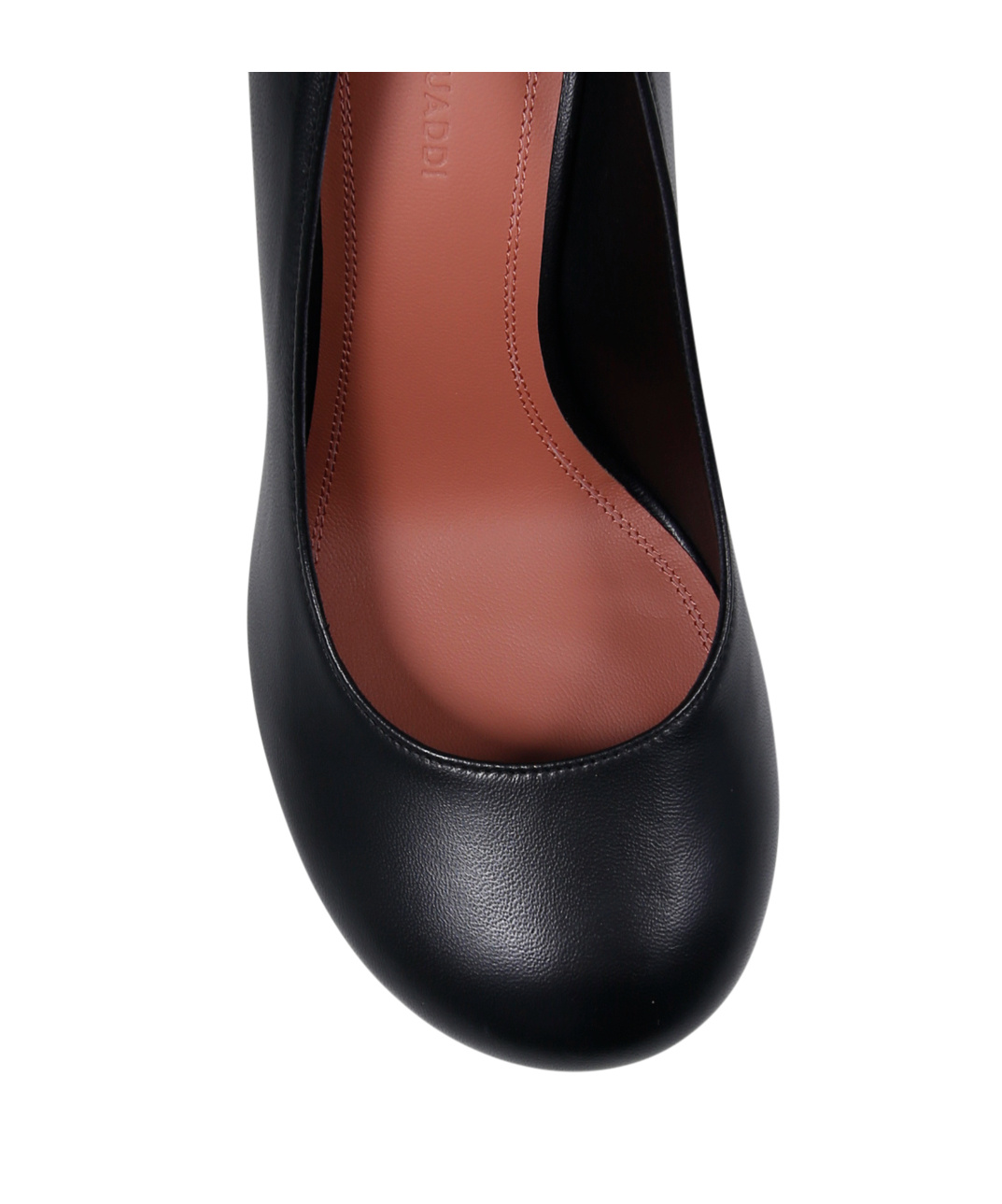 Amina Muaddi Women Iris Pump 95 Nappa Black 95 Mm Mini In Black