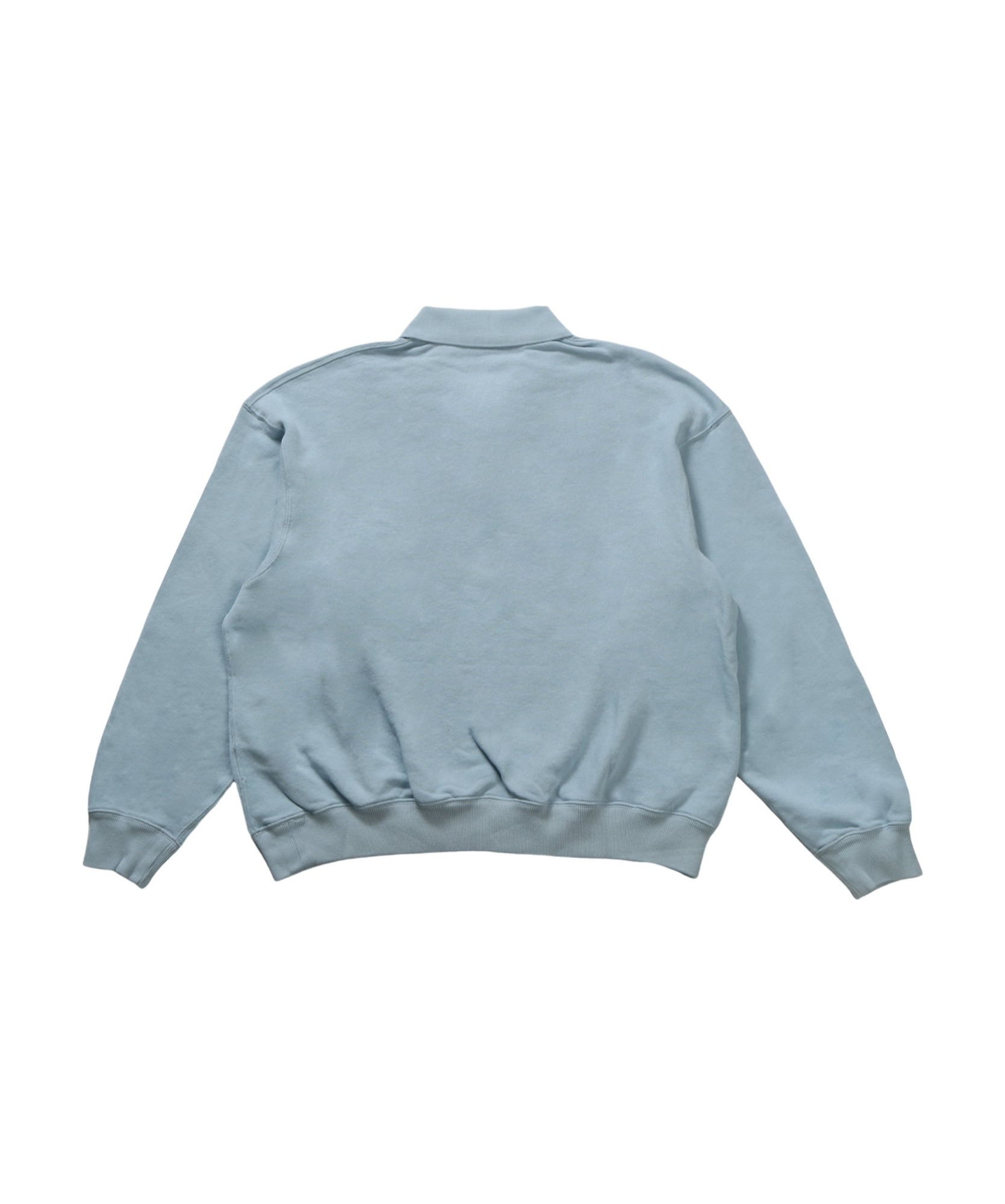 Polo Ralph Lauren Knit Collar-sweatshirt In Alpine Blue