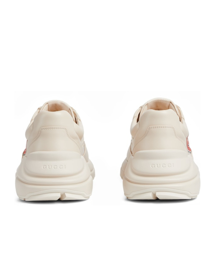 Gucci Rhyton Sneakers In White