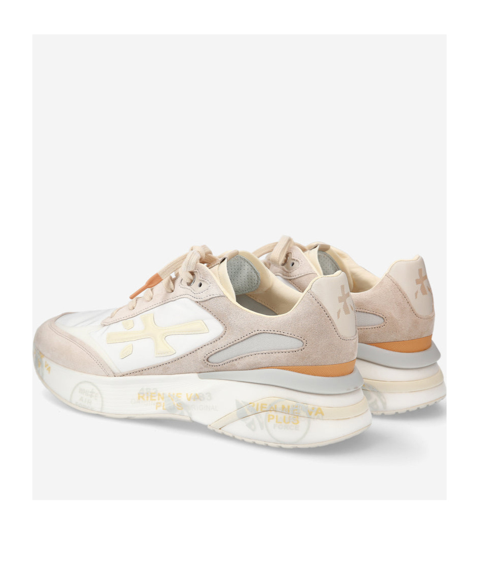 Premiata Logo Sports Shoes In White