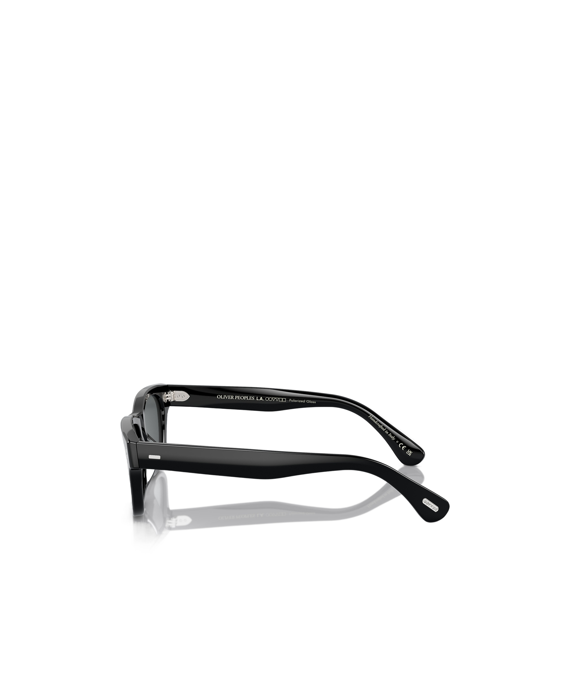 Oliver Peoples Rosson Sun 53mm Gradient Polarized Square Sunglasses In Black